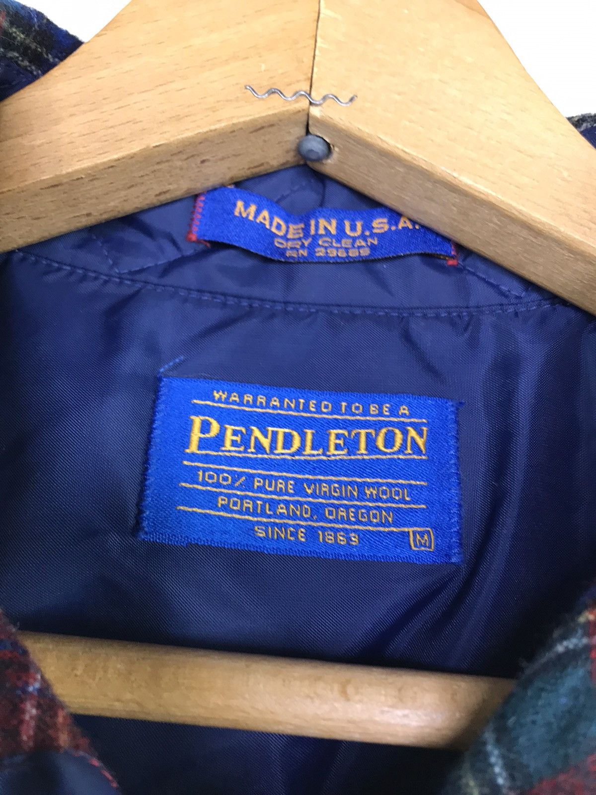 Pendleton Vintage Pendleton Flannel Shirt 70s 80s 90s Wool Plaid Size US M / EU 48-50 / 2 - 4 Thumbnail