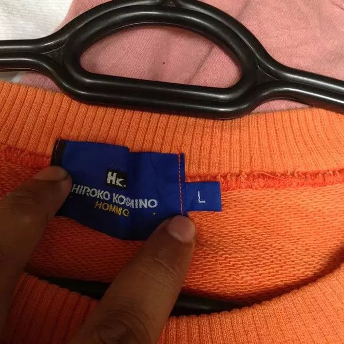 Michiko Koshino 🔥VINTAGE PULLOVER CREWNECK BIG LOGO SWEATSHIRTS Size US L / EU 52-54 / 3 - 3 Thumbnail