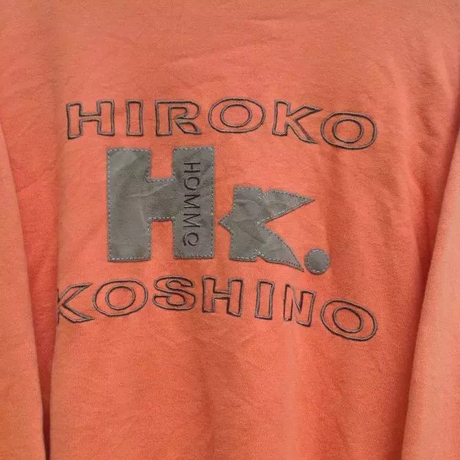 Michiko Koshino 🔥VINTAGE PULLOVER CREWNECK BIG LOGO SWEATSHIRTS Size US L / EU 52-54 / 3 - 4 Thumbnail