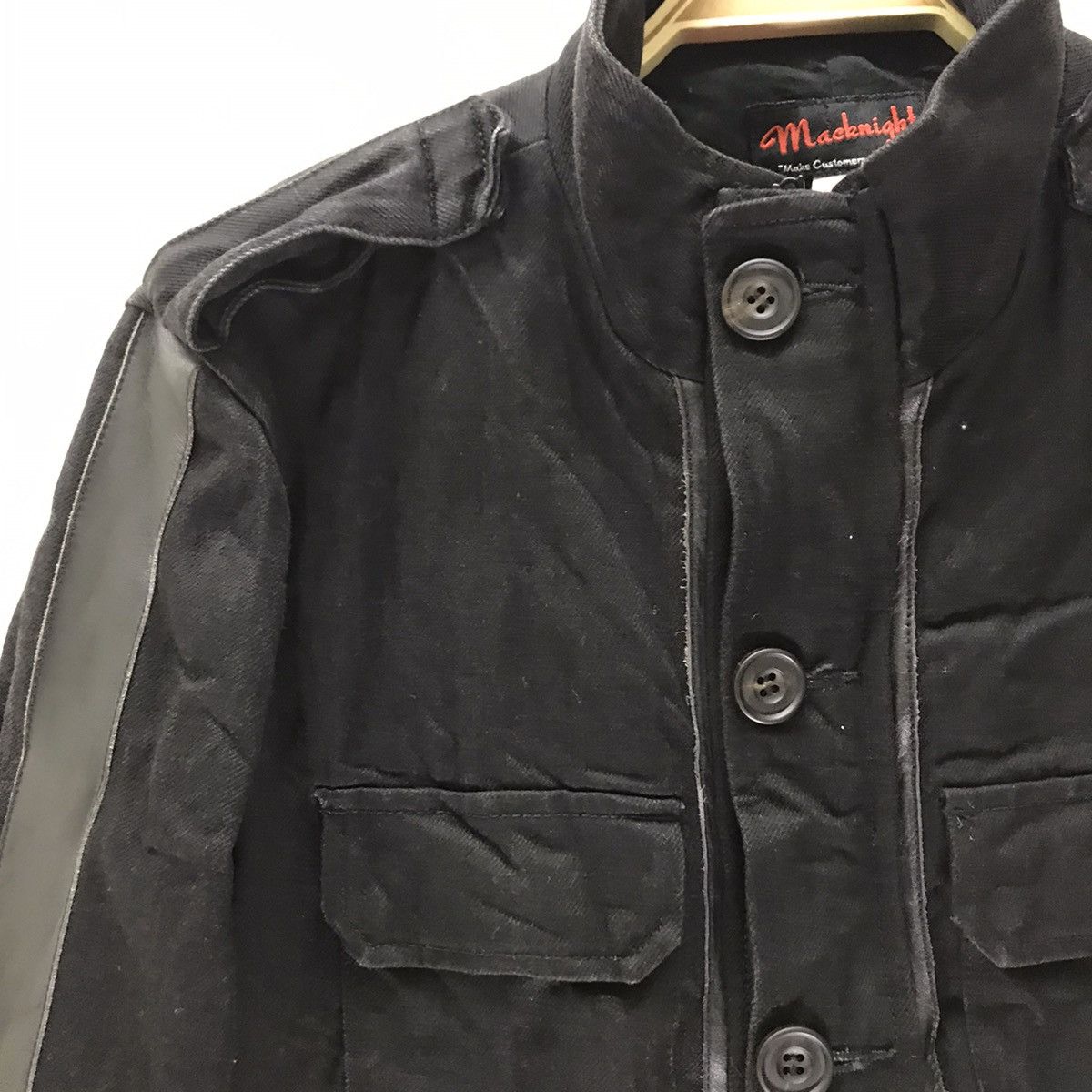 Isamu Katayama Backlash MacKnight Leather trimmed Canvas Work Jacket Made in Japan Size US L / EU 52-54 / 3 - 5 Thumbnail