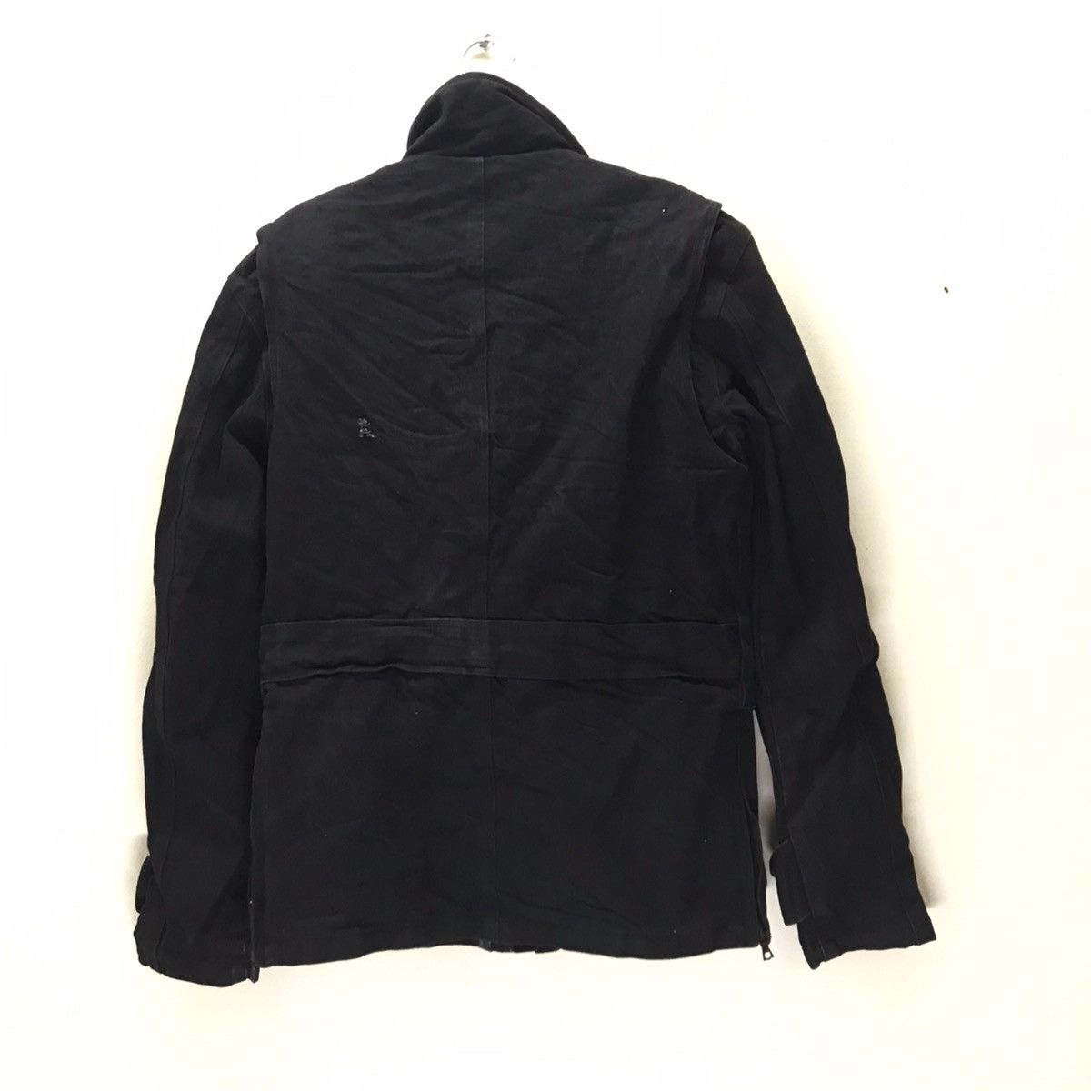 Isamu Katayama Backlash MacKnight Leather trimmed Canvas Work Jacket Made in Japan Size US L / EU 52-54 / 3 - 7 Thumbnail