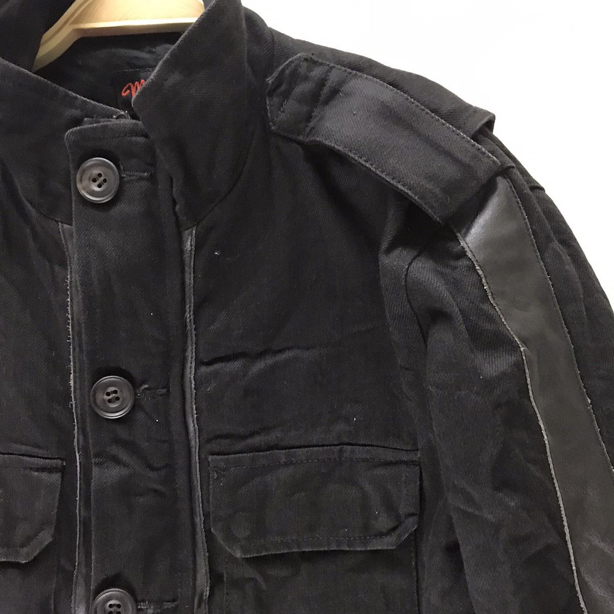 Isamu Katayama Backlash MacKnight Leather trimmed Canvas Work Jacket Made in Japan Size US L / EU 52-54 / 3 - 6 Thumbnail