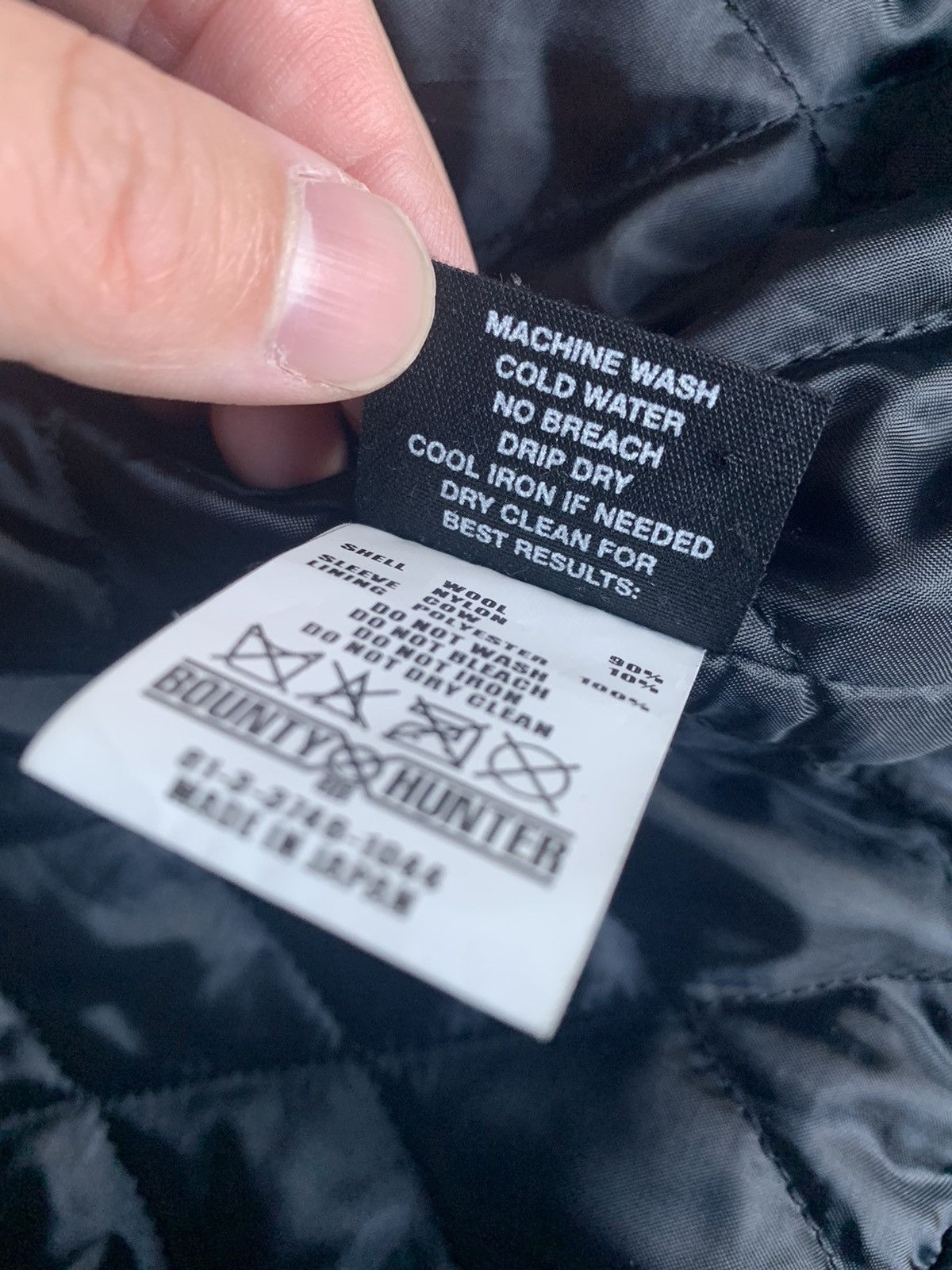 Bounty Hunter Bounty hunter varsity jacket black Size US L / EU 52-54 / 3 - 4 Thumbnail