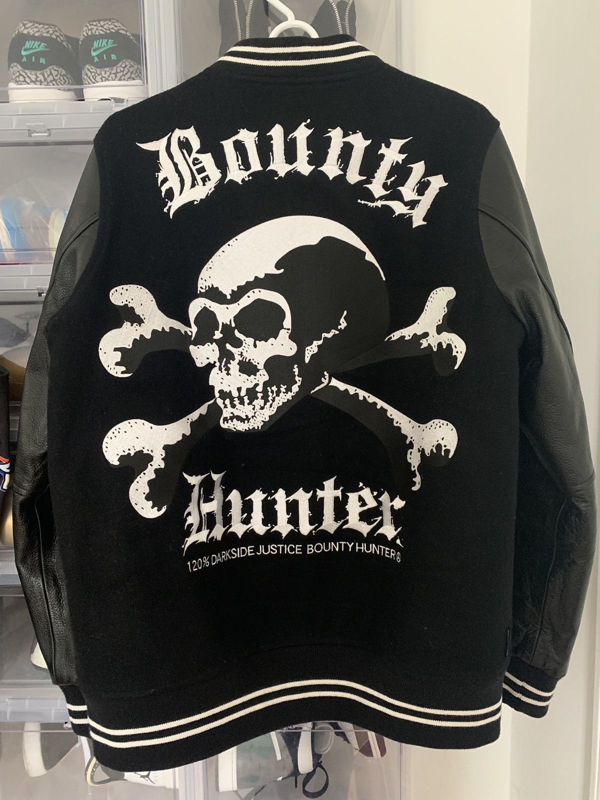 Bounty Hunter Bounty hunter varsity jacket black Size US L / EU 52-54 / 3 - 1 Thumbnail