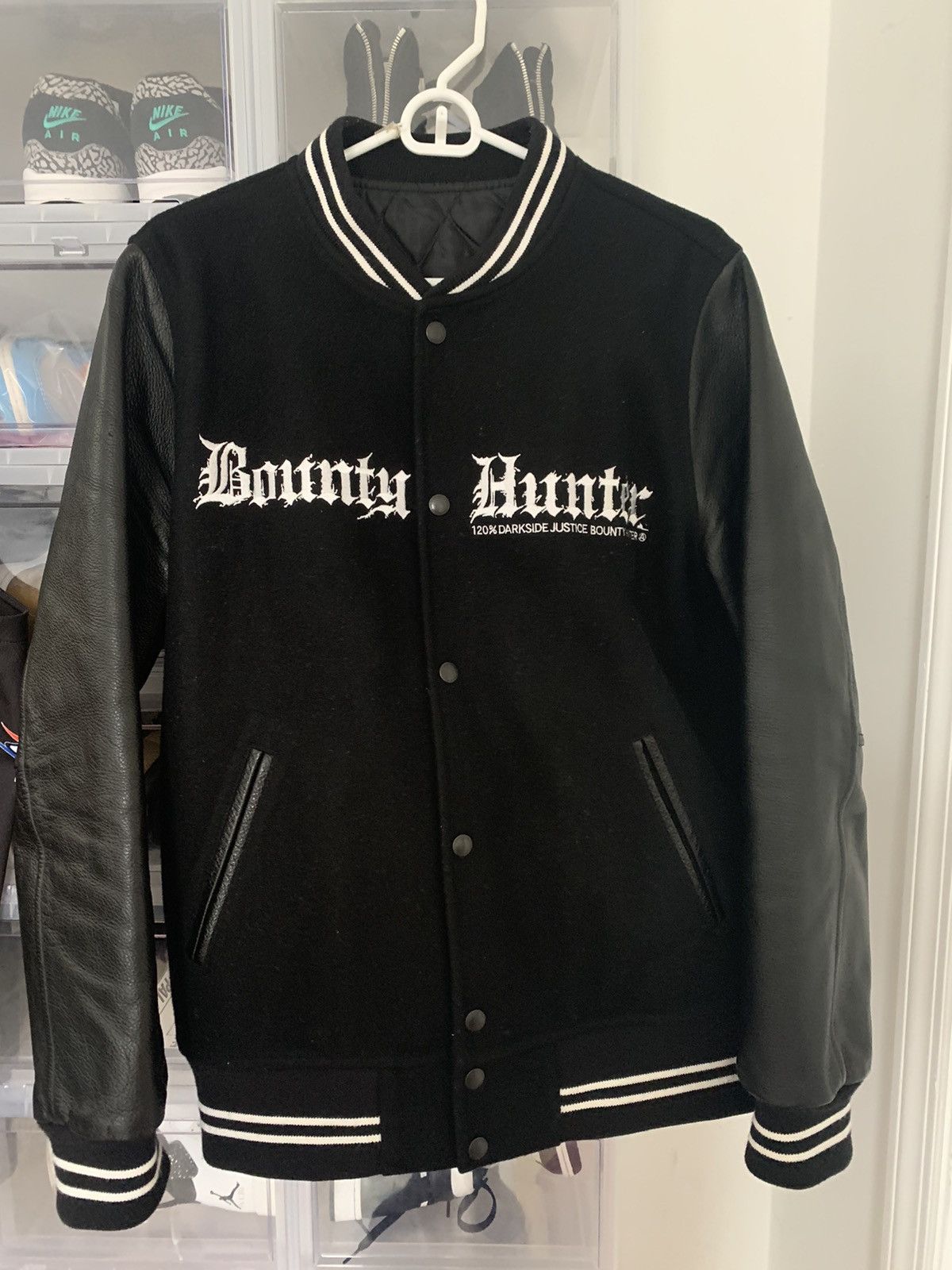 Bounty Hunter Bounty hunter varsity jacket black Size US L / EU 52-54 / 3 - 2 Thumbnail
