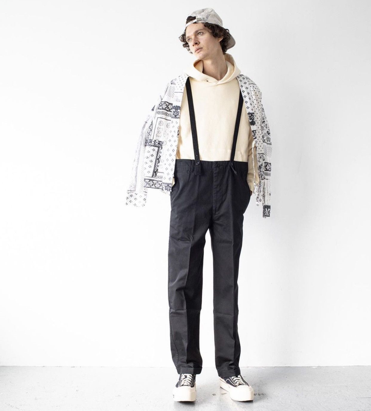 Visvim Visvim 20AW CAMUS BRACES PANTS WD Black Size 1 | Grailed