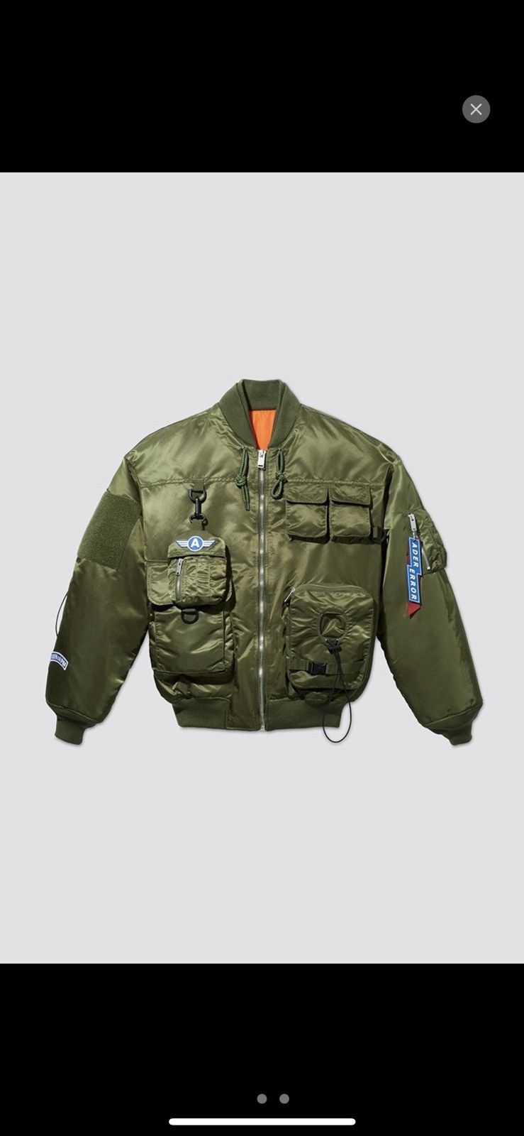 Ader Error × Alpha Industries Alpha Industry x Ader Error