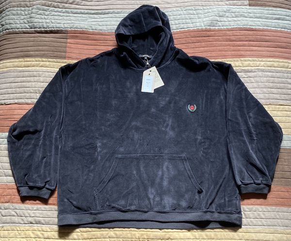 Yeezy deals velour hoodie