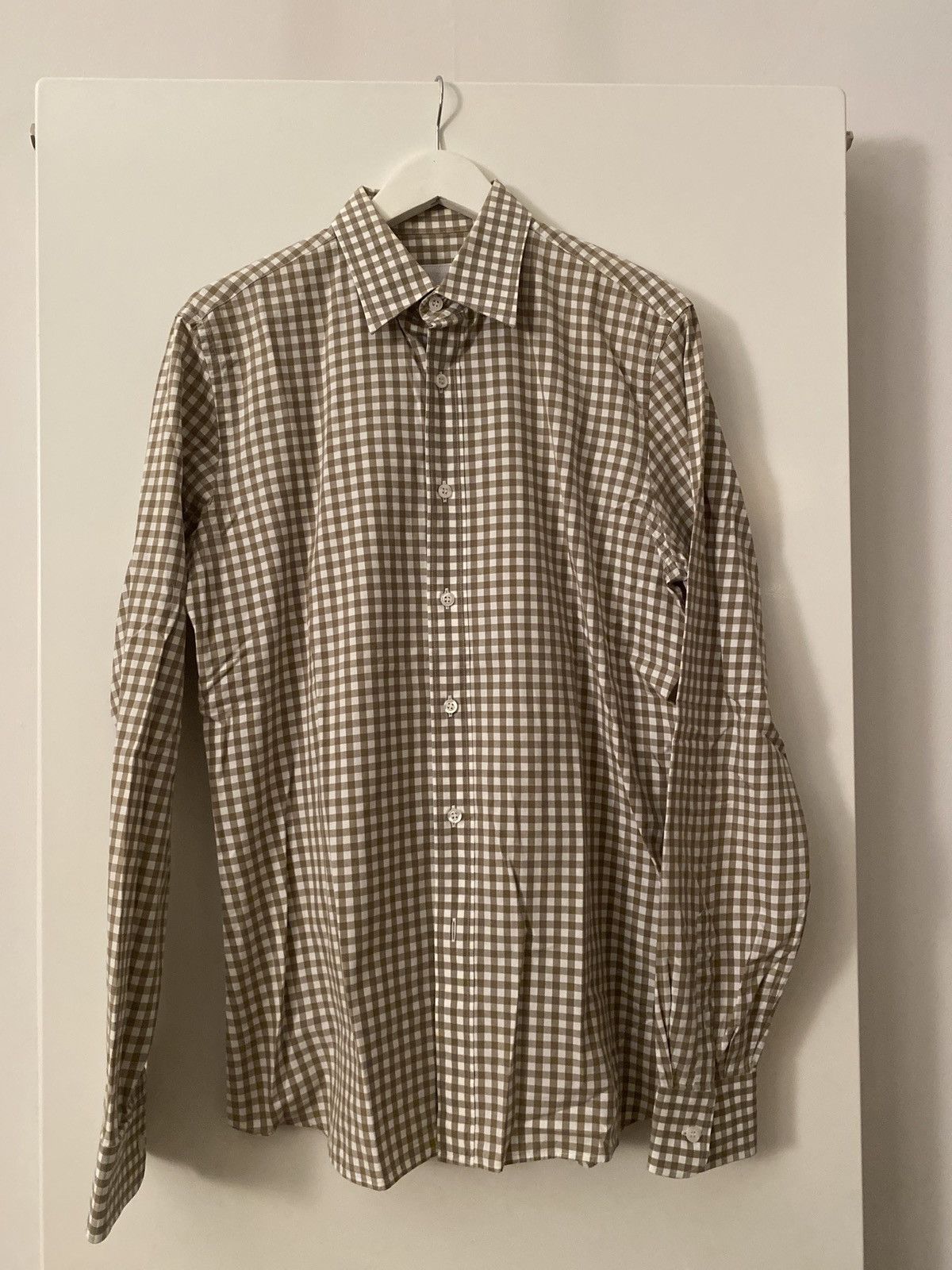Prada check shirt
