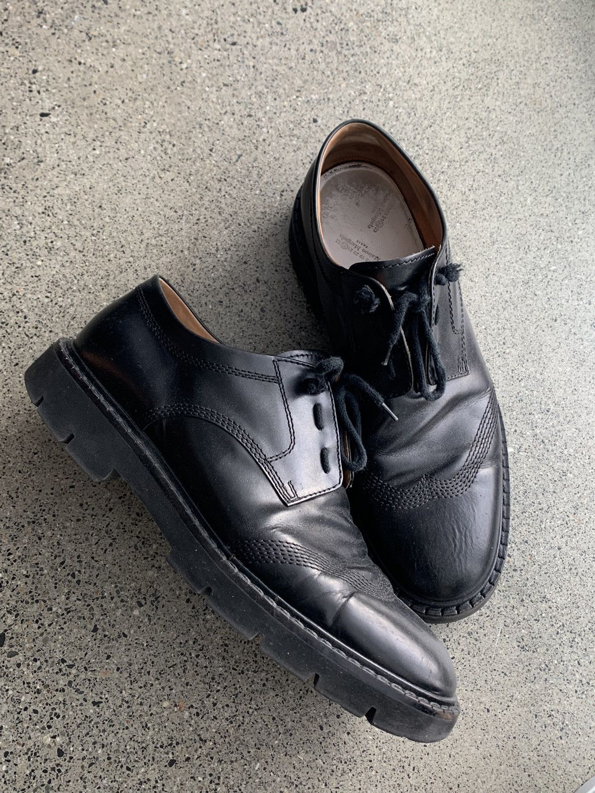 Maison Margiela Lug Sole Derby Size US 10 / EU 43 - 6 Thumbnail