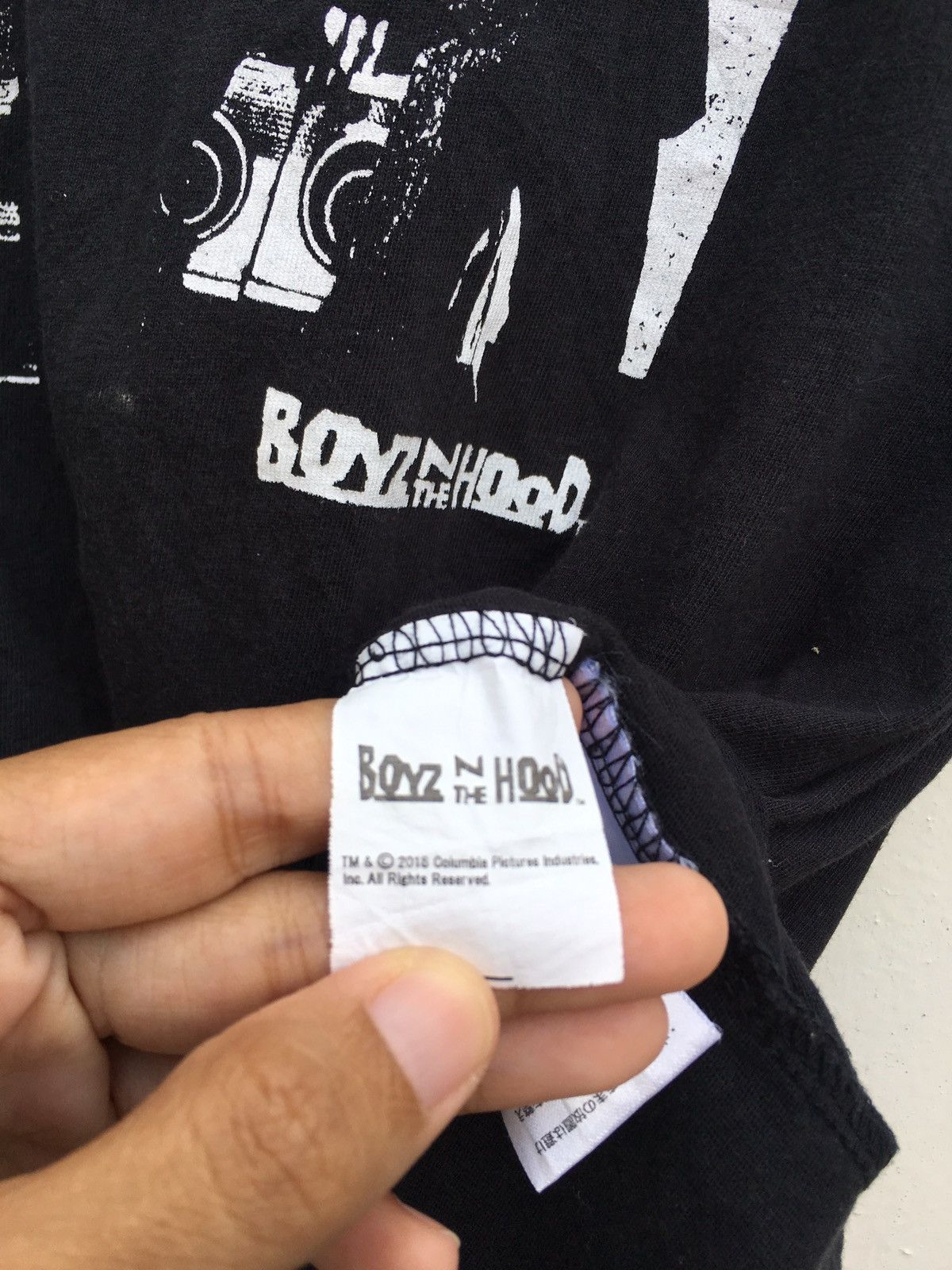 Vintage Vintage Boyz And the Hood Film 1991 Tshirt Size US L / EU 52-54 / 3 - 11 Thumbnail