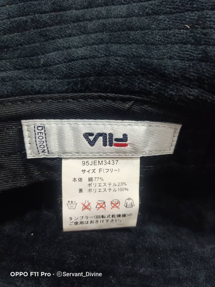 Fila FILA Velvet Bucket Hats Size ONE SIZE - 5 Thumbnail