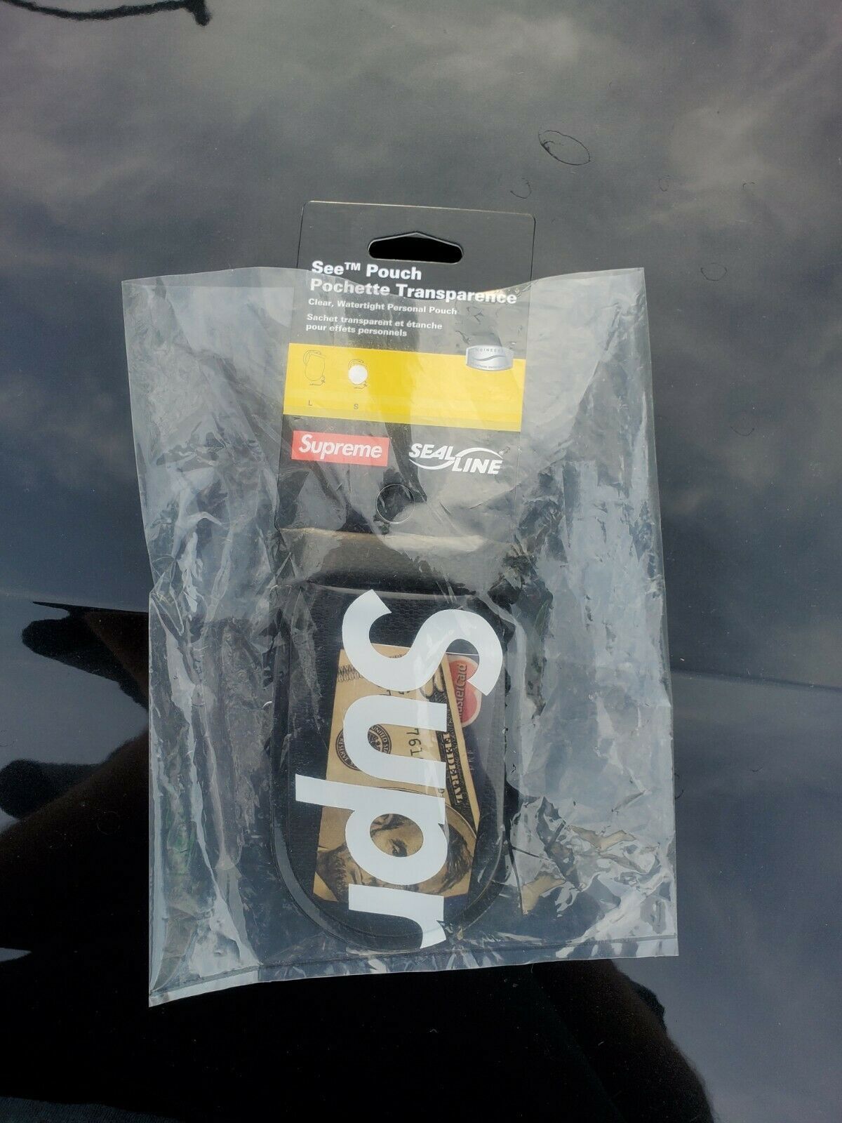 Supreme SealLine See Waterproof Small Pouch in Black