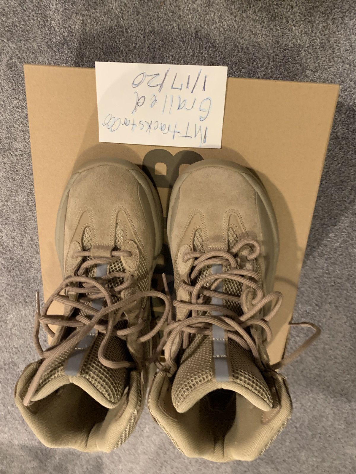 Yeezy Season 2019 adidas Yeezy Desert Boot Rock EG6462 Grailed