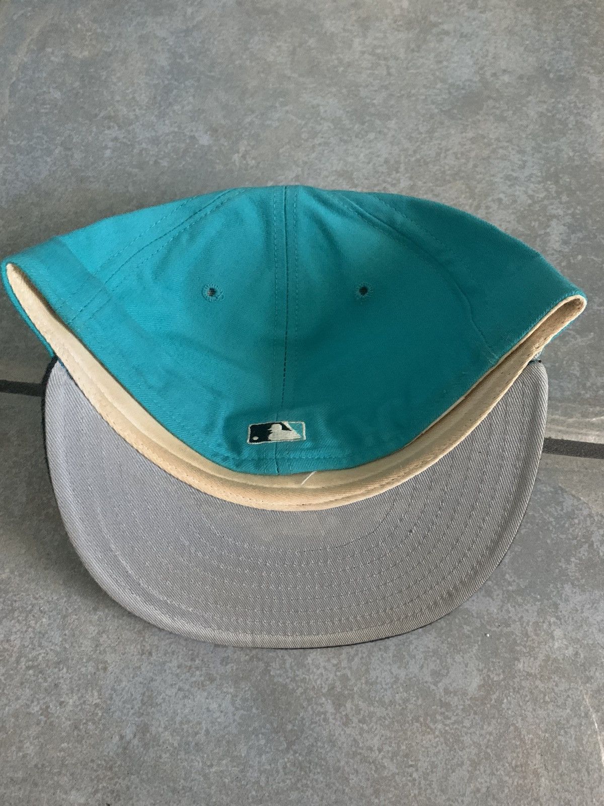 New Era × Starter × Vintage 90s Vintage new era fitted Florida Marlins hat Size ONE SIZE - 2 Thumbnail
