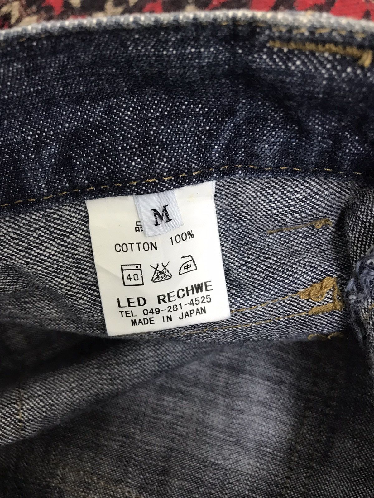 Japanese Brand Made in Japan Led Rechwe Bush Pant Painter Jeans 3🟦4 Size US 30 / EU 46 - 10 Thumbnail