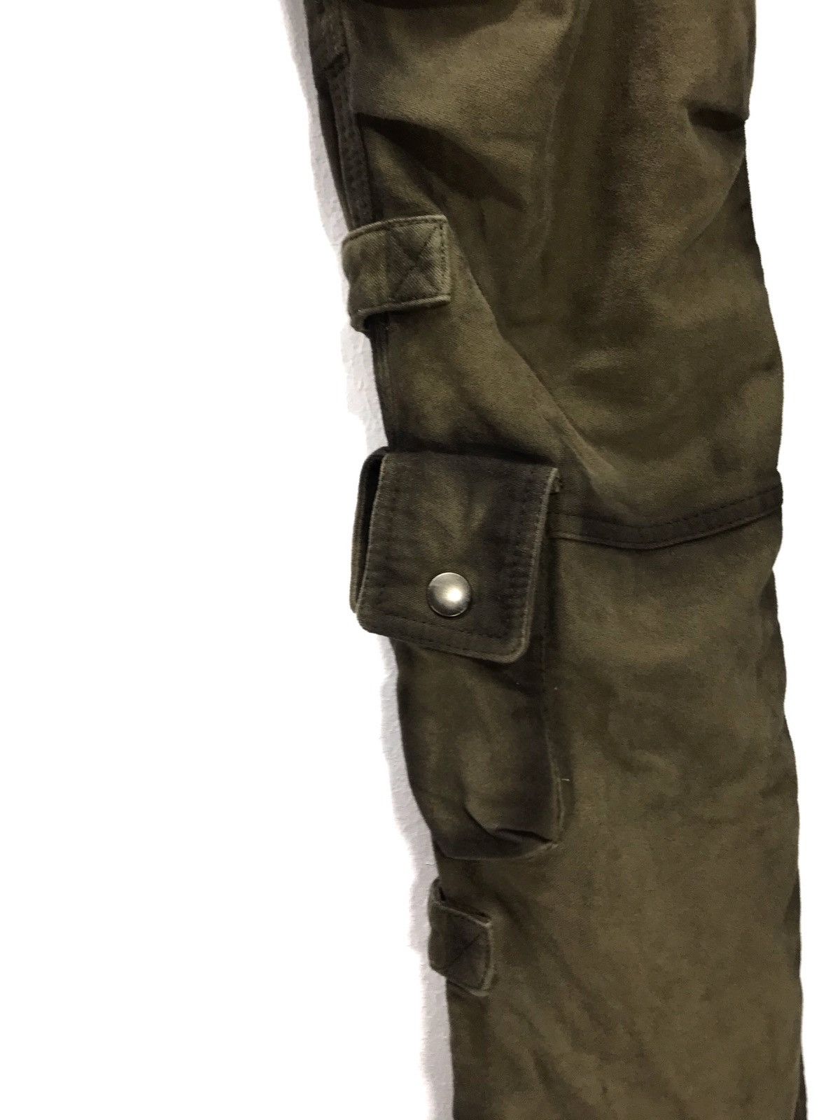 Tete Homme Cargo Tactical Pant Moleskin Bondage Slight Flare Low Rise Size US 30 / EU 46 - 5 Thumbnail