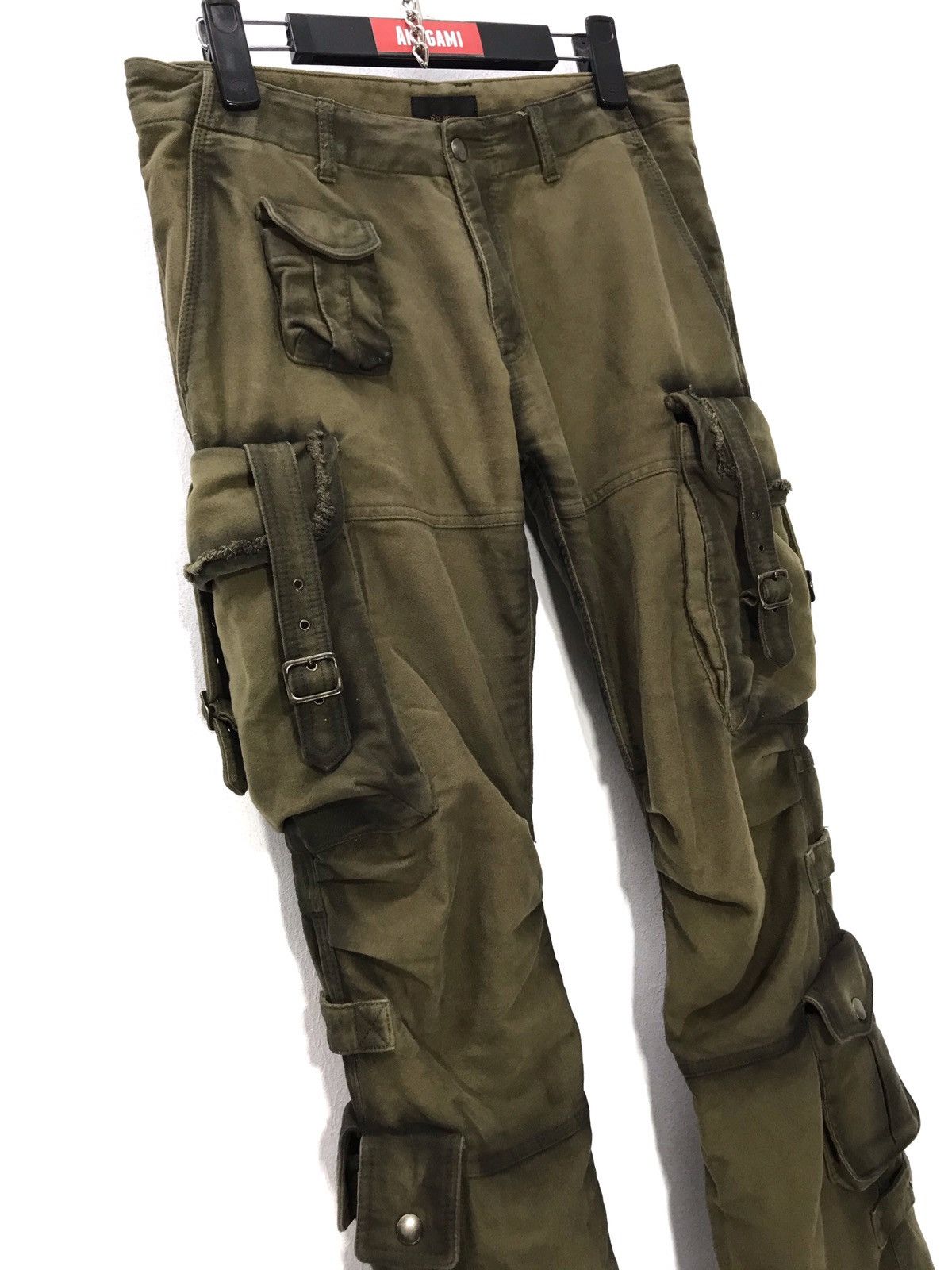 Tete Homme Cargo Tactical Pant Moleskin Bondage Slight Flare Low Rise Size US 30 / EU 46 - 1 Thumbnail