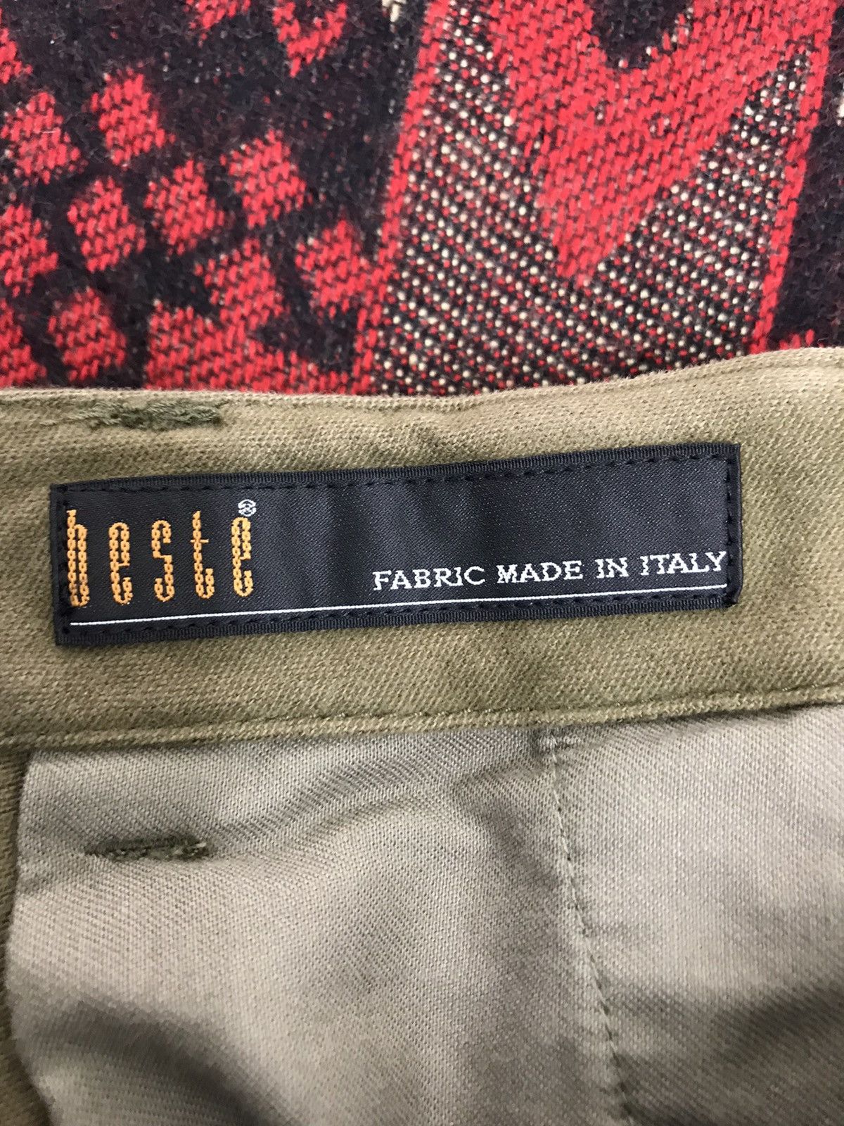 Tete Homme Cargo Tactical Pant Moleskin Bondage Slight Flare Low Rise Size US 30 / EU 46 - 11 Thumbnail