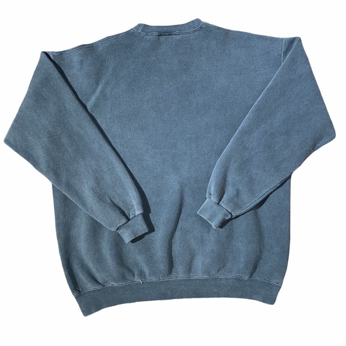 Vintage Vintage 90s Faded Green Grey Alaska Sweatshirt Size Large Size US L / EU 52-54 / 3 - 3 Thumbnail