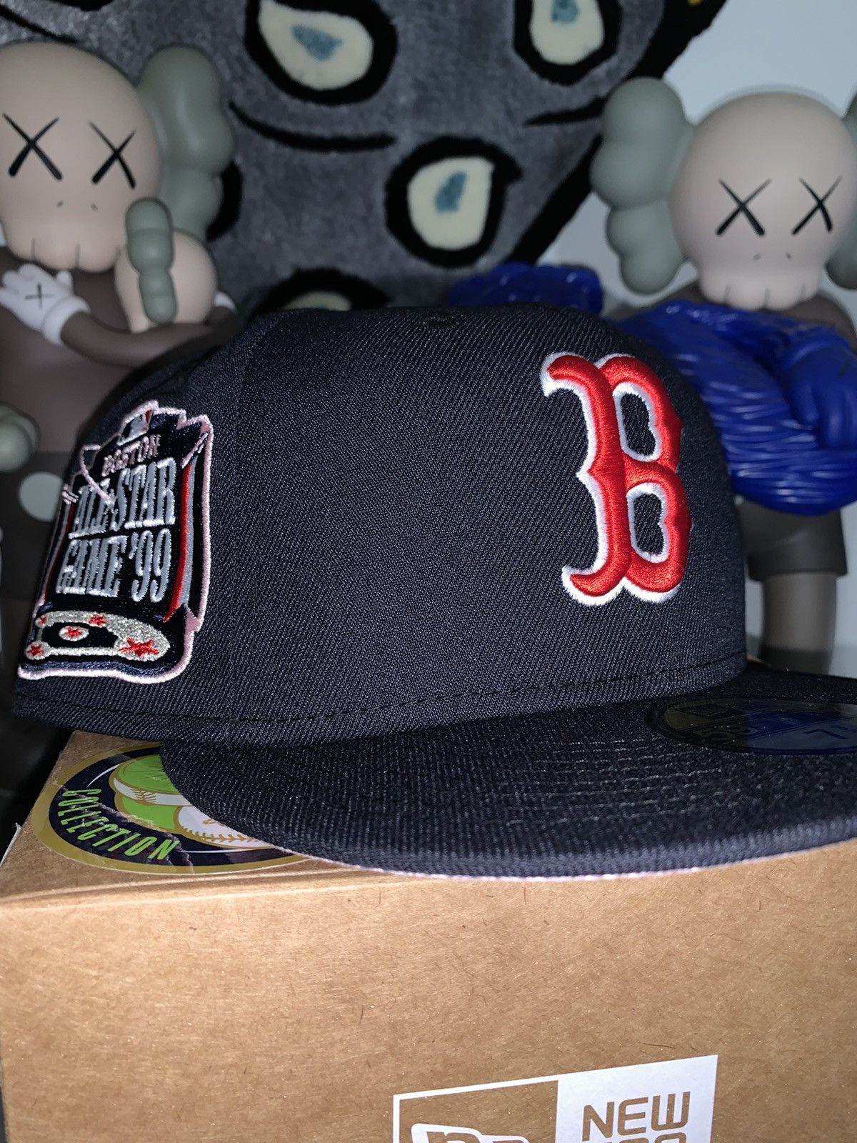 New Era Boston Red Sox 1999 ASG Oak UV (Mocha/Forest) - 7 3/4 in