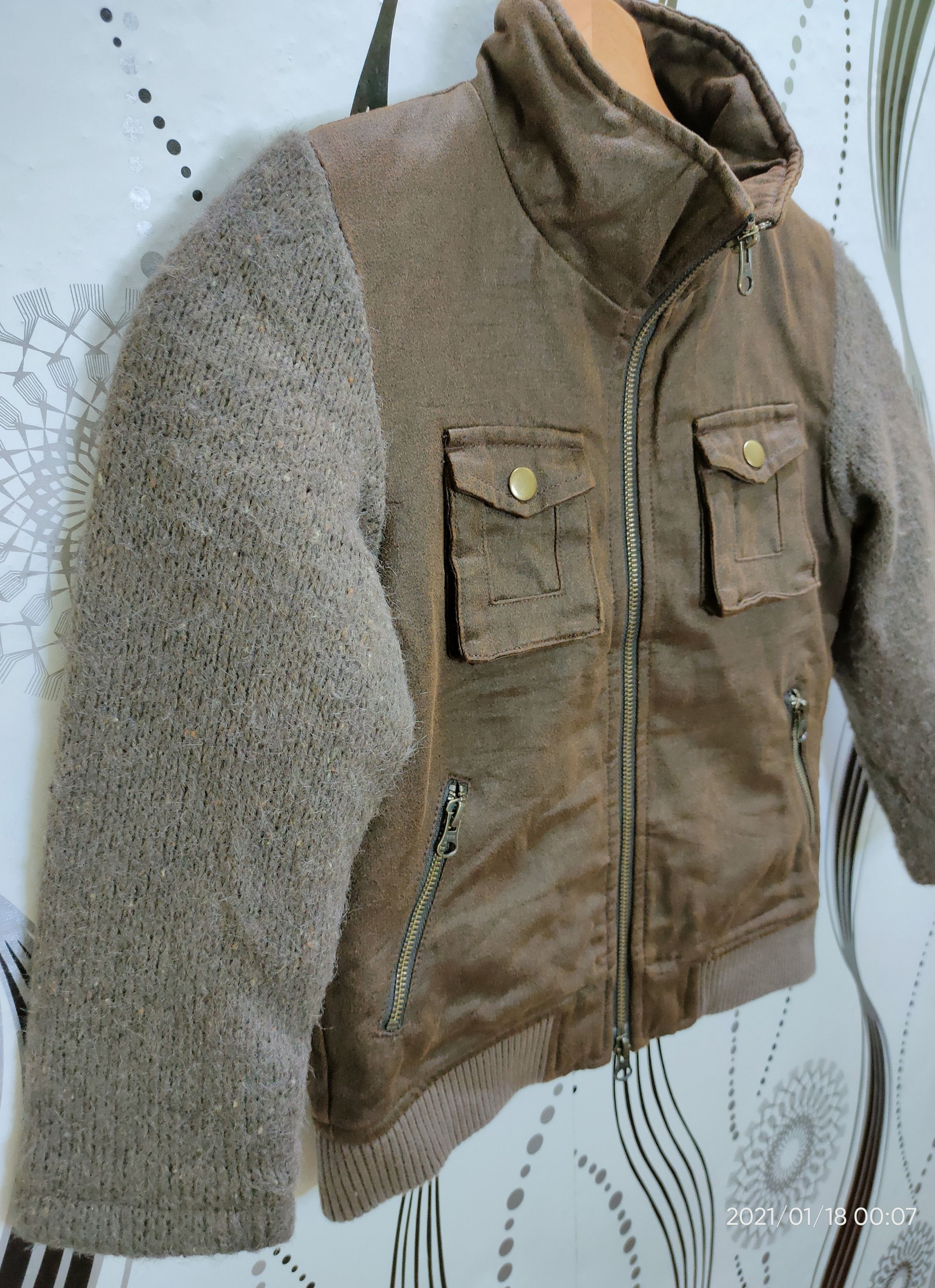 Vintage Purple & Yellow Jacket Kids