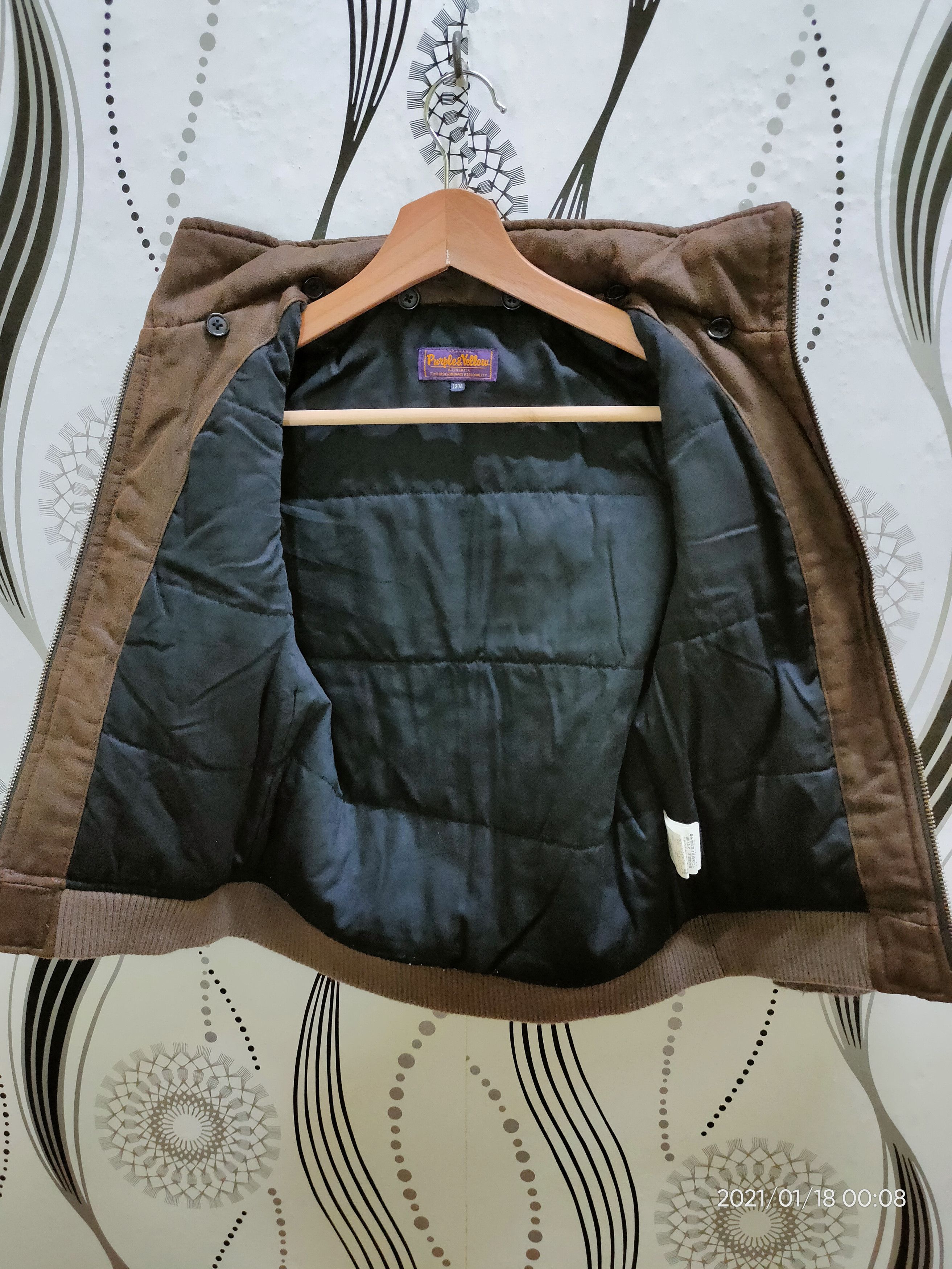 Vintage Purple & Yellow Jacket Kids