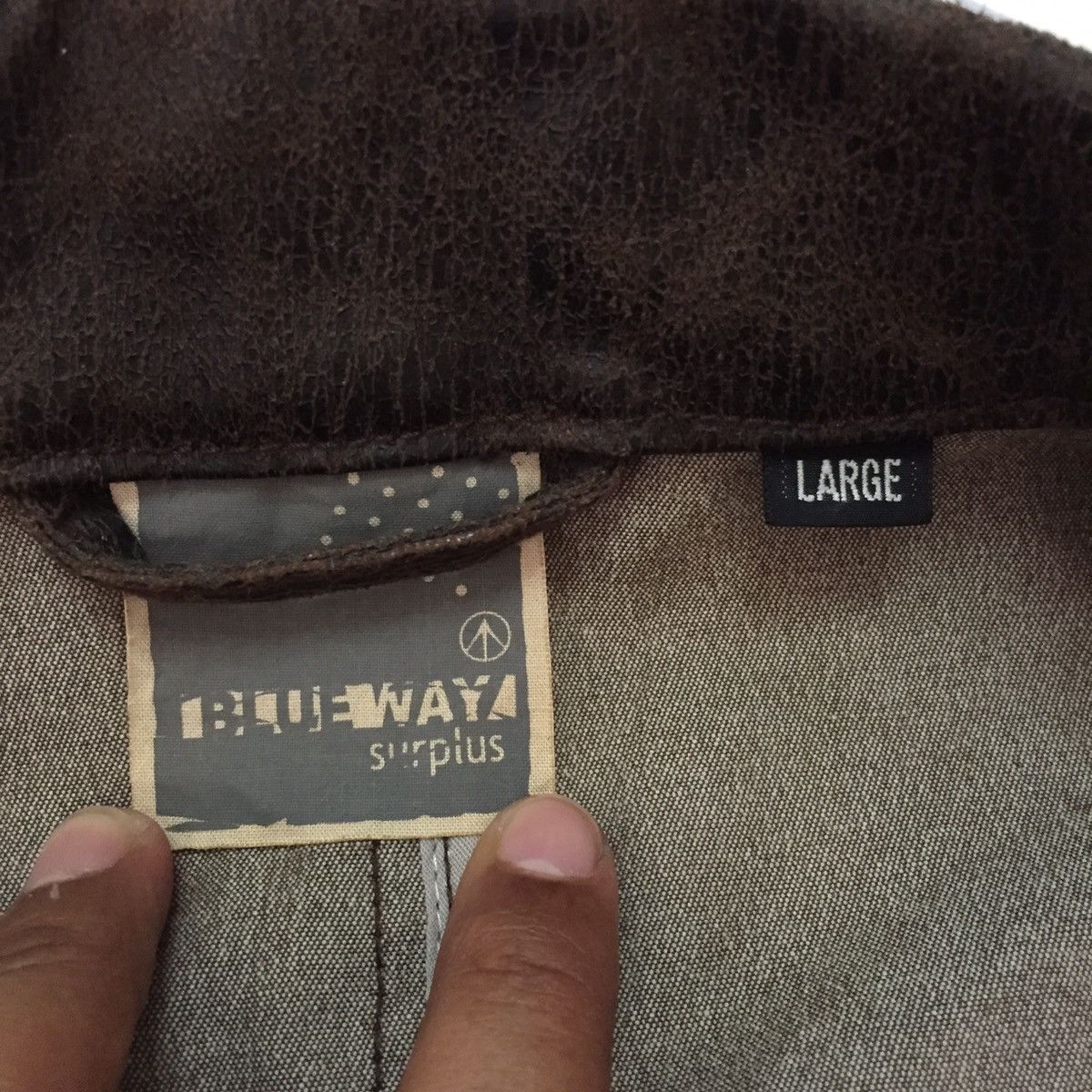 Japanese Brand Blue Way Surplus Jacket Coat Charcoal Coating Size US L / EU 52-54 / 3 - 17 Thumbnail