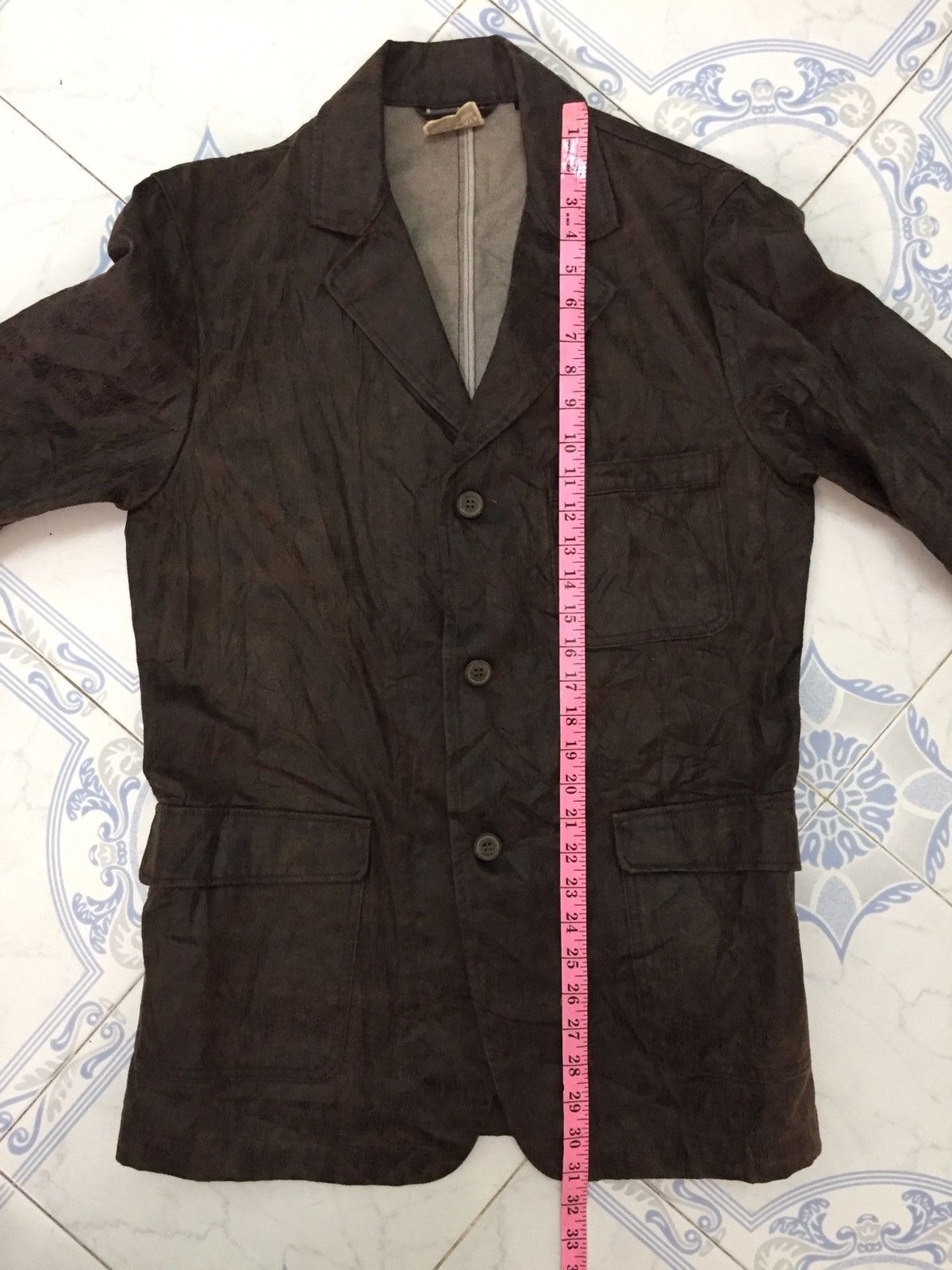 Japanese Brand Blue Way Surplus Jacket Coat Charcoal Coating Size US L / EU 52-54 / 3 - 23 Thumbnail