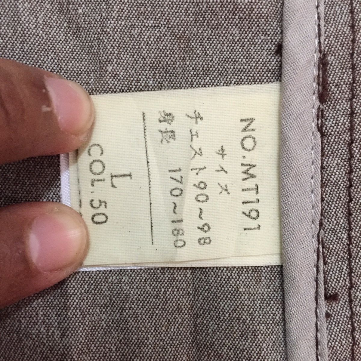 Japanese Brand Blue Way Surplus Jacket Coat Charcoal Coating Size US L / EU 52-54 / 3 - 18 Thumbnail