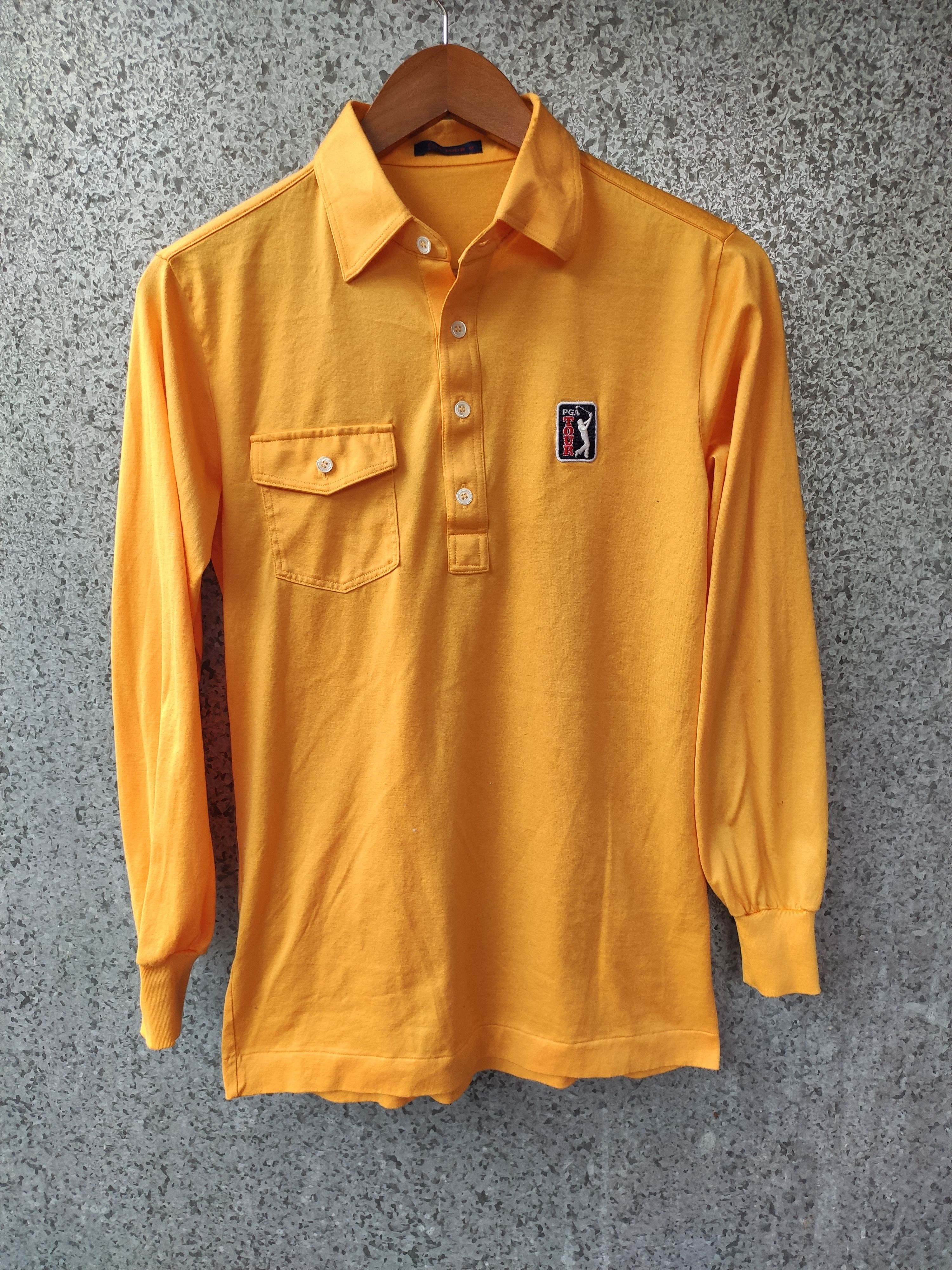 PGA Tour 🔥 Vintage PGA Tour Collar long sleeve Golf brand Size US S / EU 44-46 / 1 - 1 Thumbnail
