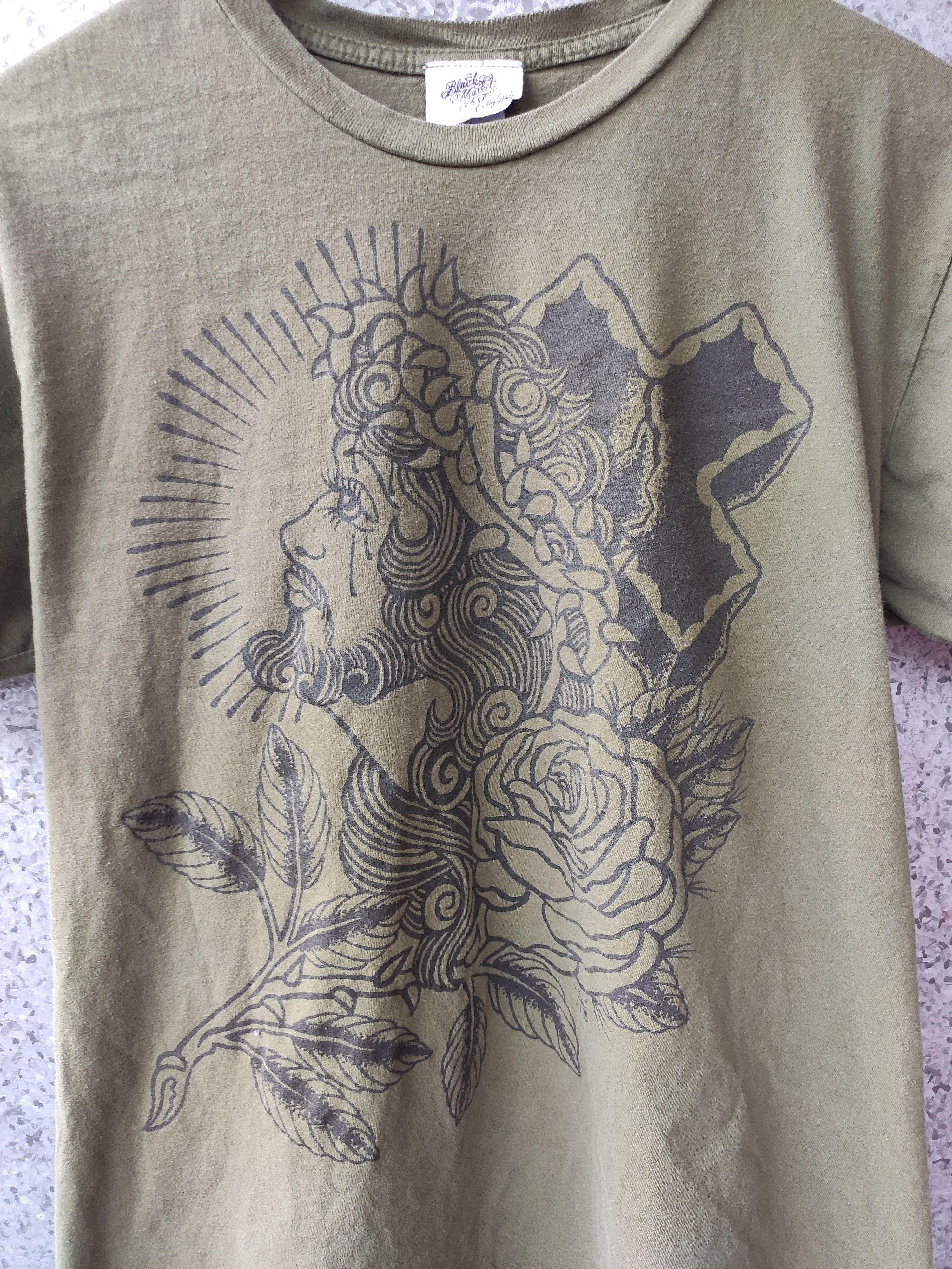 Japanese Brand Black Market Art Company t shirt Size US M / EU 48-50 / 2 - 3 Thumbnail