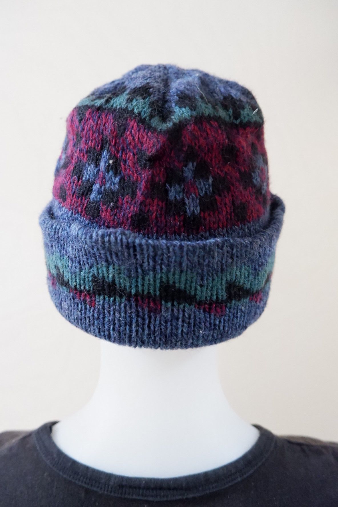 Vintage native beanie hat made in usa