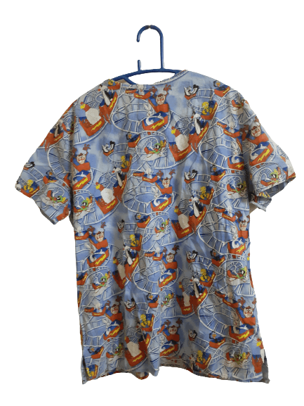Other Very Nice Looney Tunes Full Print V Neck T Shirt Size US XL / EU 56 / 4 - 2 Thumbnail