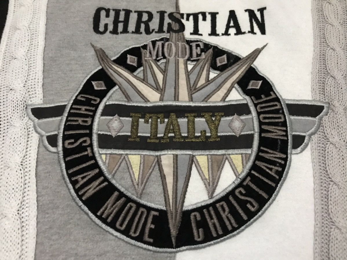 Designer Christian Mode Rebuild Style Embroidered Logo Sweatshirt Size US M / EU 48-50 / 2 - 5 Thumbnail