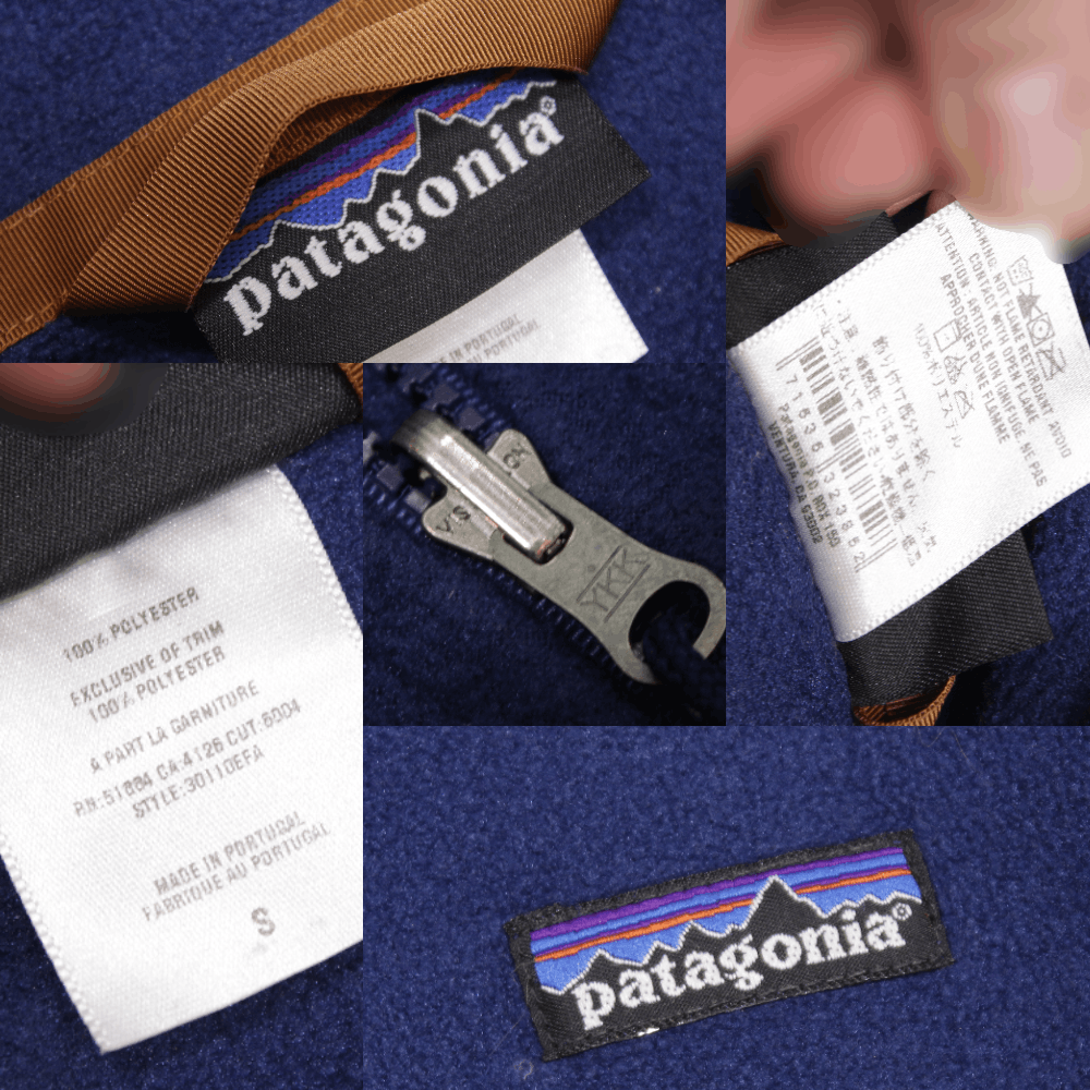 Patagonia Logo Zip Fleece Size US S / EU 44-46 / 1 - 10 Thumbnail