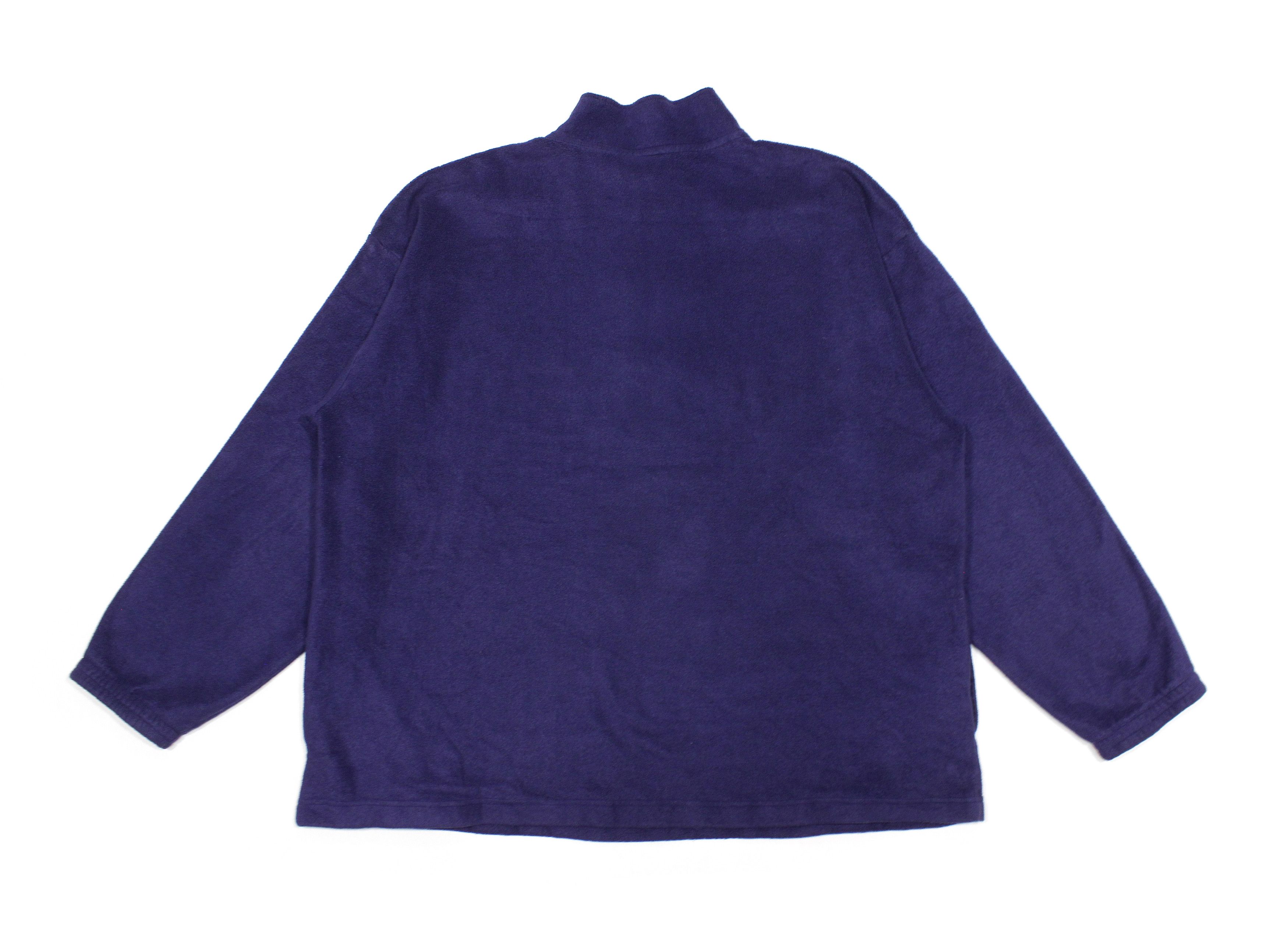 Fila 90S Embroidered Big Logo Fleece Jacket Vintage Size US XXL / EU 58 / 5 - 2 Thumbnail
