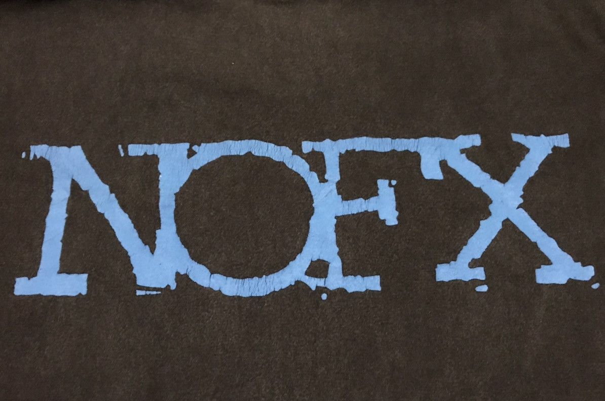 Band Tees × Vintage Vintage Nofx Punk Band Tshirt Size US L / EU 52-54 / 3 - 6 Thumbnail