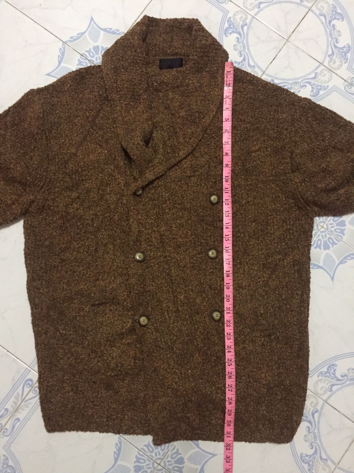 Japanese Brand Christian Aujard Double Breast Long Sweater/Cardigan Size US M / EU 48-50 / 2 - 19 Thumbnail
