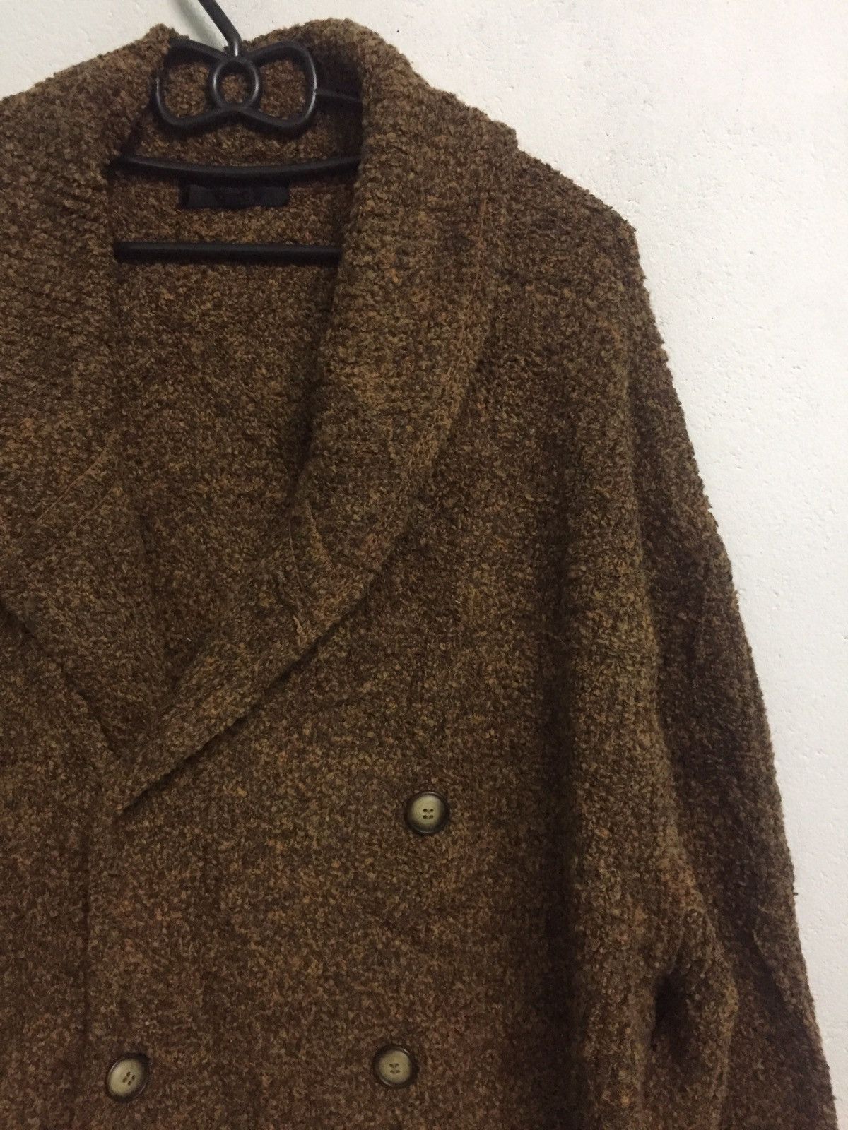 Japanese Brand Christian Aujard Double Breast Long Sweater/Cardigan Size US M / EU 48-50 / 2 - 2 Thumbnail