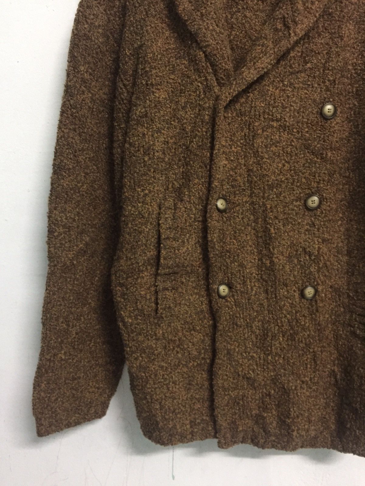 Japanese Brand Christian Aujard Double Breast Long Sweater/Cardigan Size US M / EU 48-50 / 2 - 4 Thumbnail
