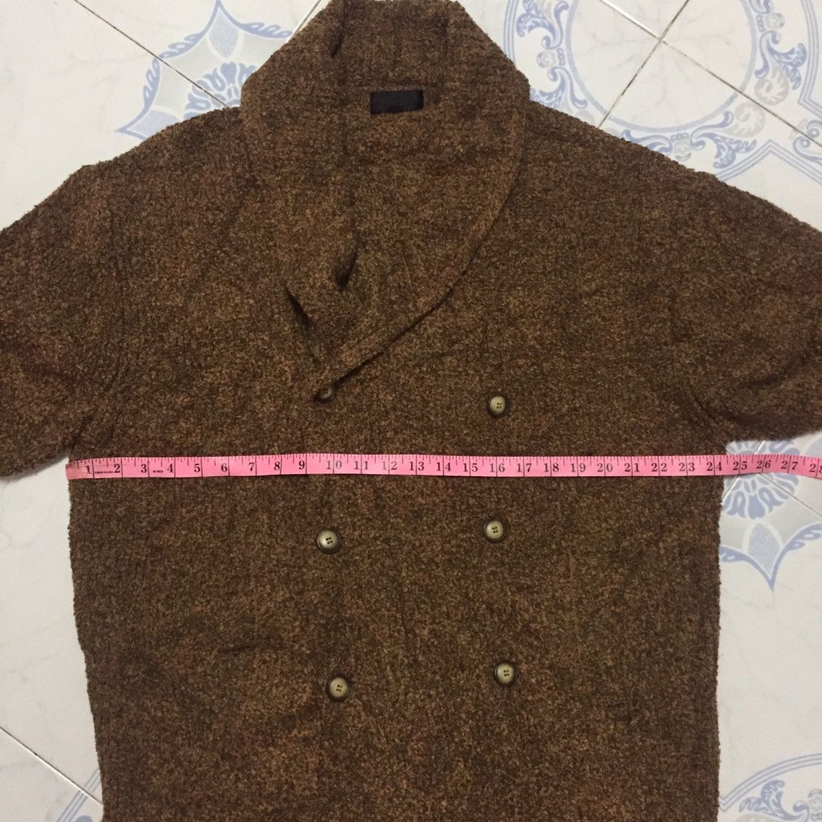 Japanese Brand Christian Aujard Double Breast Long Sweater/Cardigan Size US M / EU 48-50 / 2 - 18 Thumbnail