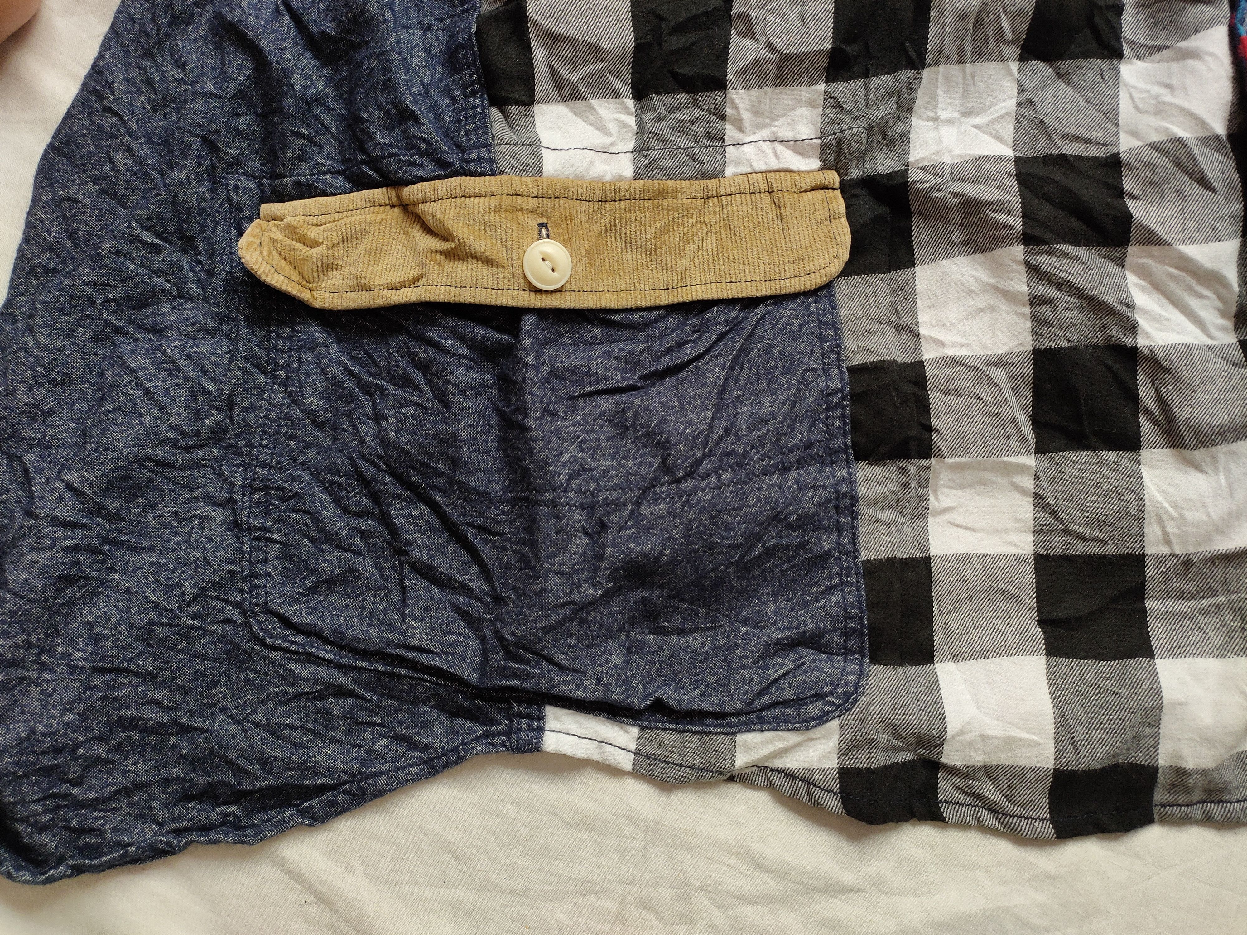 go slow caravan Go Slow Caravan Patchwork Flannel shirt Size US L / EU 52-54 / 3 - 6 Thumbnail