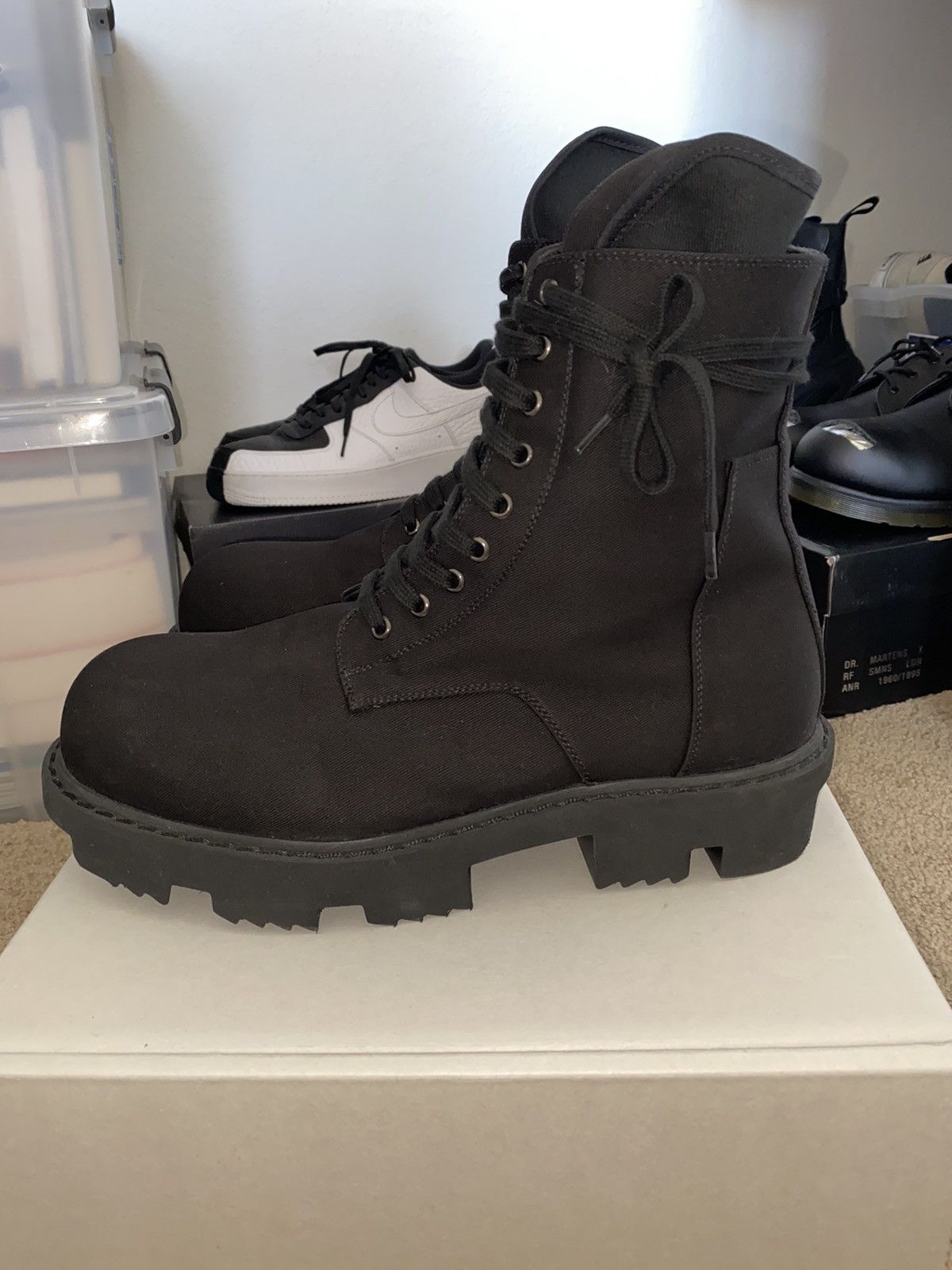 Rick Owens Drkshdw Rick Owens Drkshdw Bozo Megatooth Lace-Up