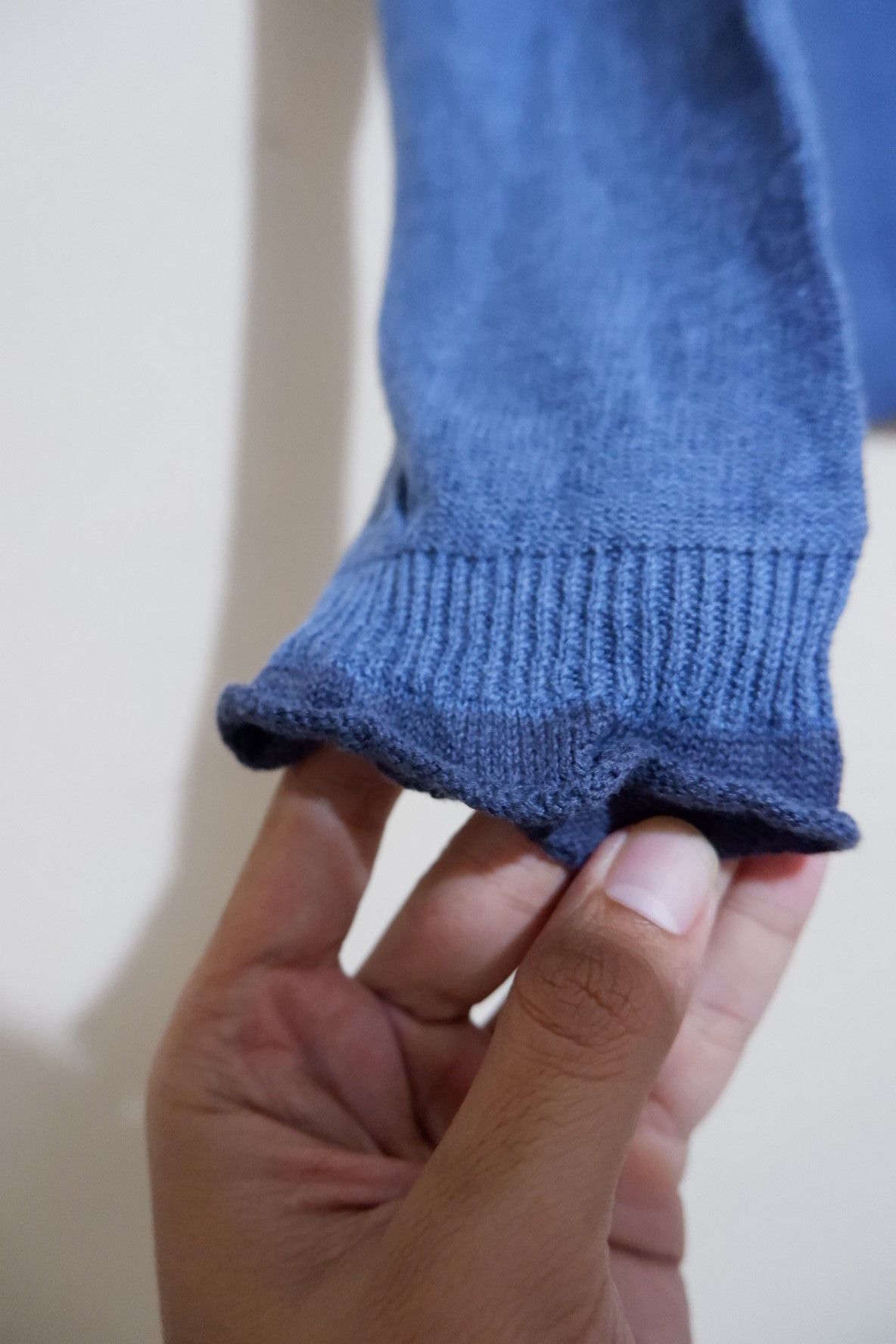 Indigo × Japanese Brand × STUDIOUS Studious Japan Knitwear Size US M / EU 48-50 / 2 - 3 Thumbnail