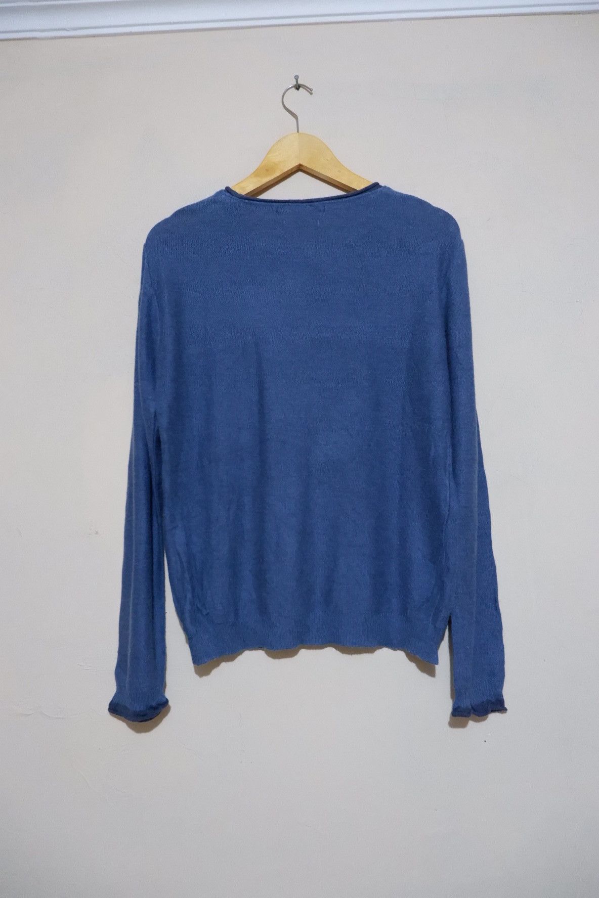 Indigo × Japanese Brand × STUDIOUS Studious Japan Knitwear Size US M / EU 48-50 / 2 - 2 Thumbnail