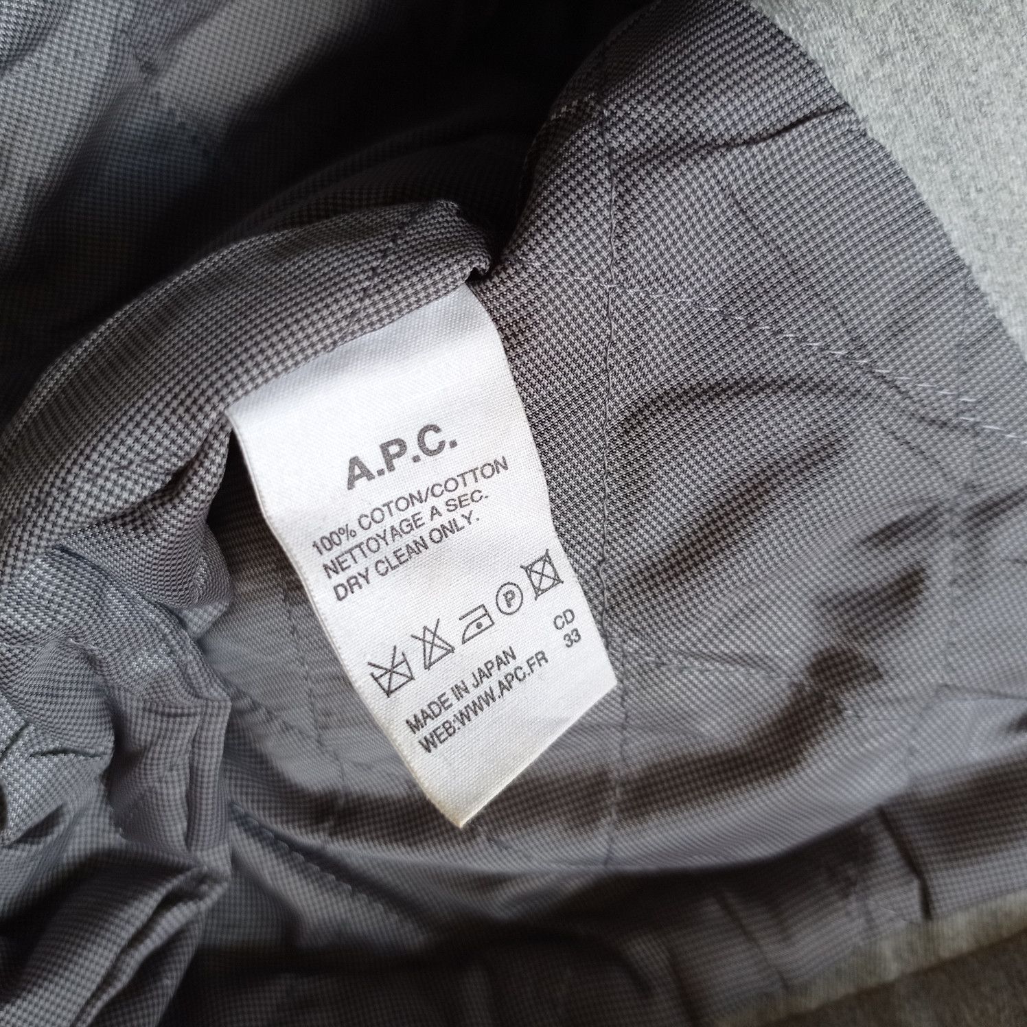 A.P.C. A.P.C rugged denim biker jacket Size US S / EU 44-46 / 1 - 4 Thumbnail