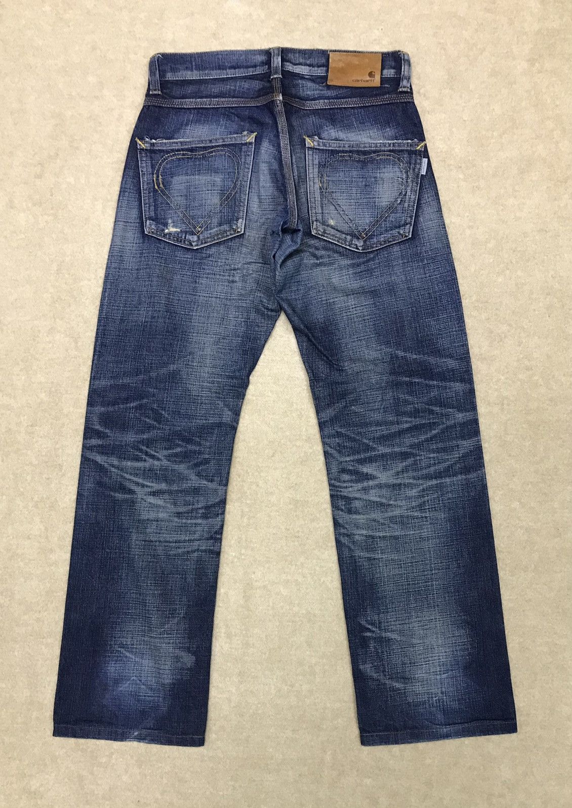 Carhartt Hearts Selvage Denim Size 31x30