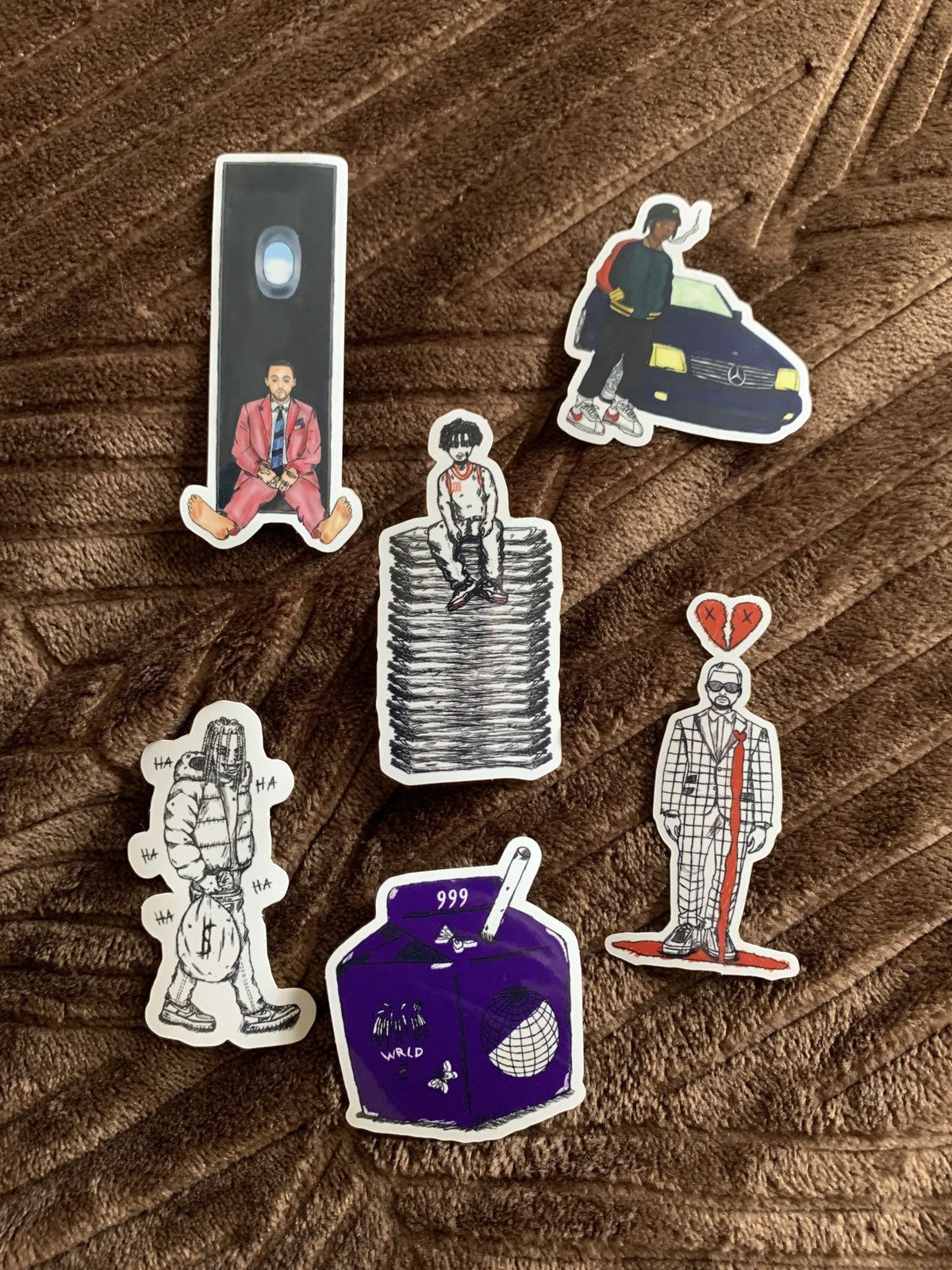 Other Rapper sticker pack | Grailed