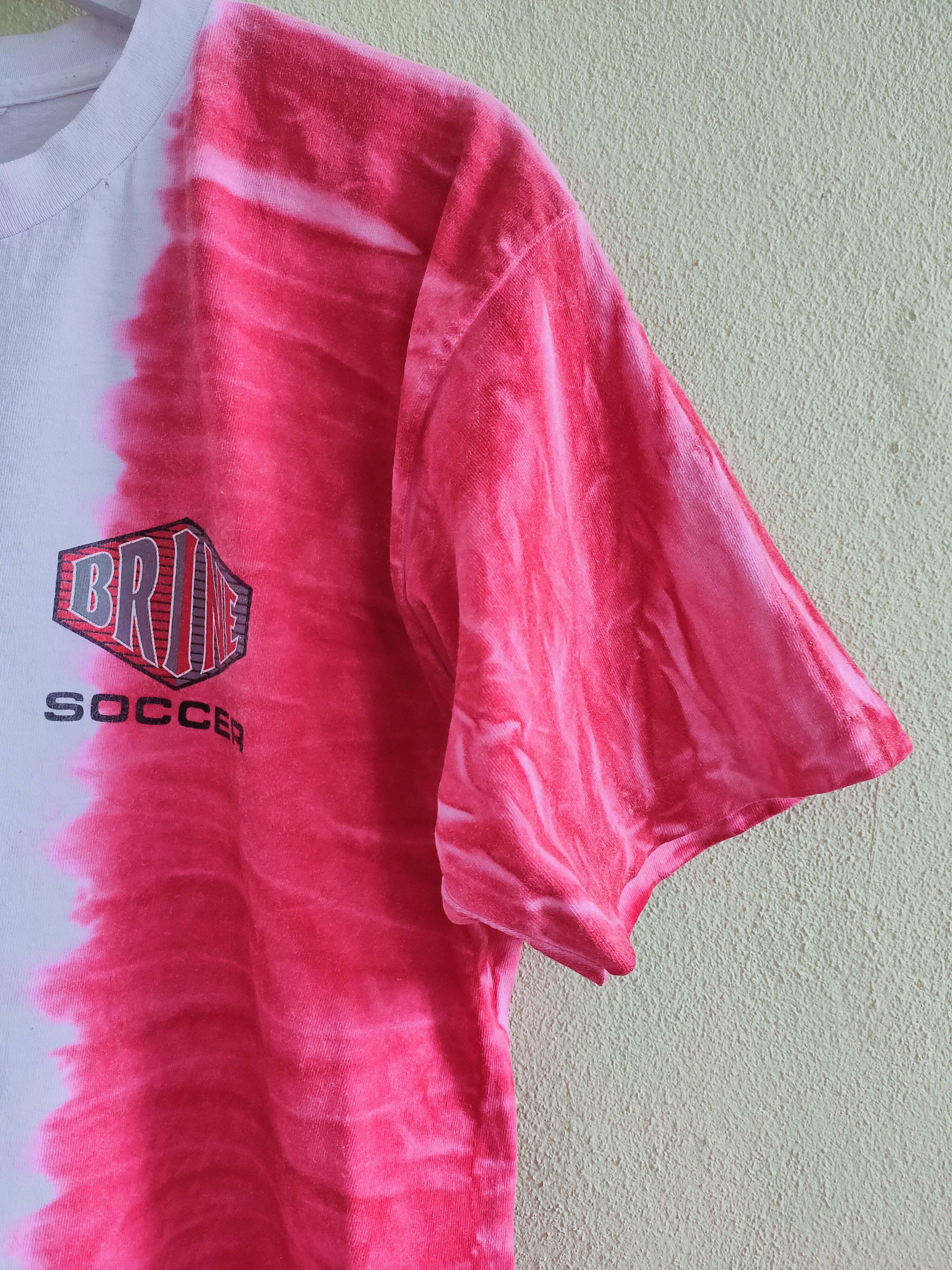 Vintage Vintage 90's RUTGERS SCARLETT KNIGHTS SOCCER tie dye tee Size US M / EU 48-50 / 2 - 6 Thumbnail